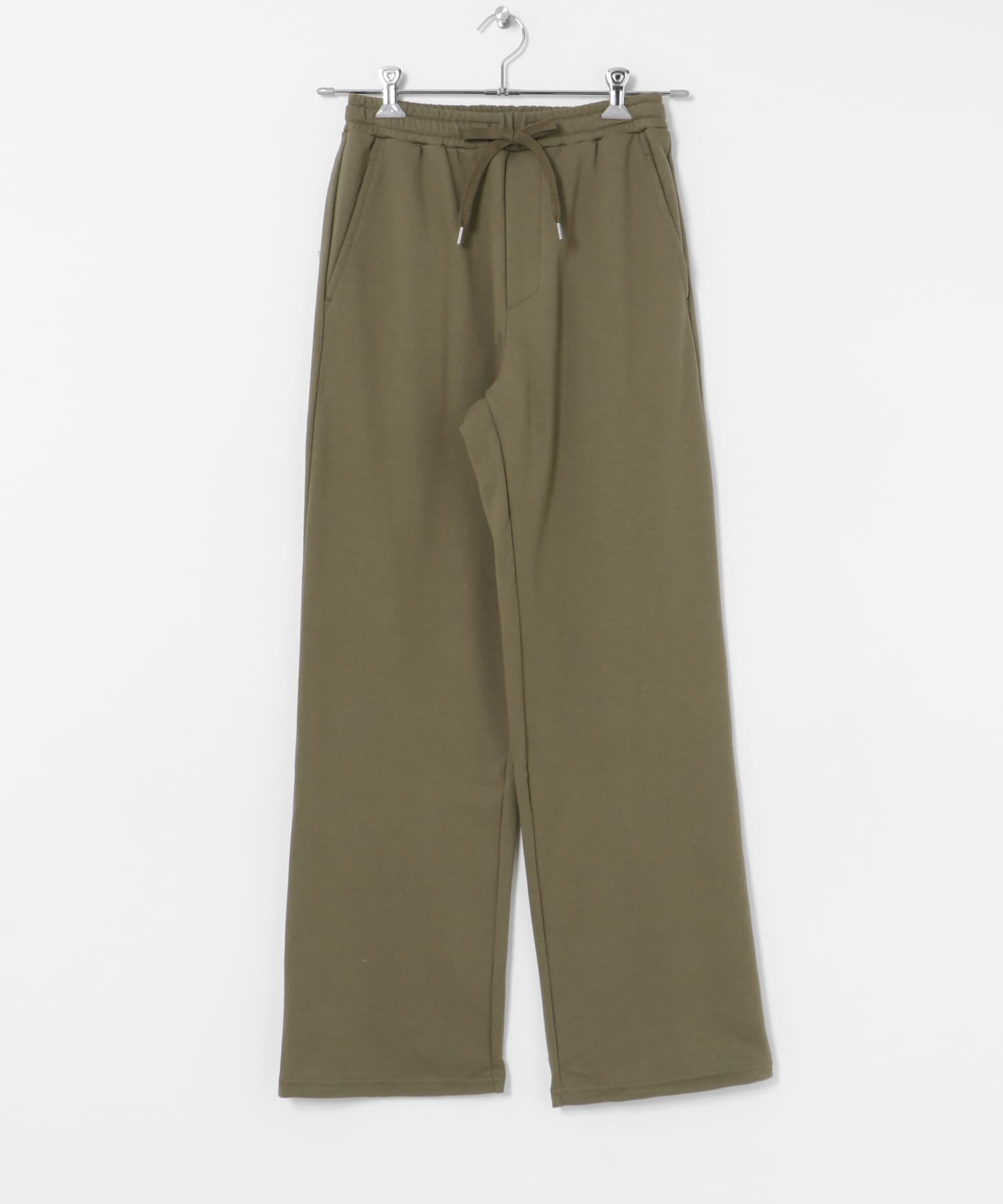 『別注』MIDIUMISOLID×TGM　Wide slacks khaki M