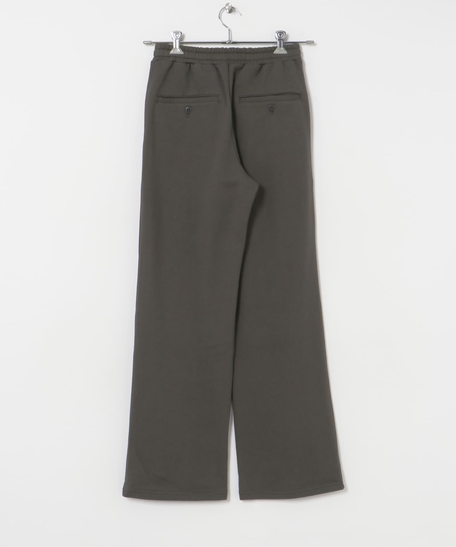 『別注』MIDIUMISOLID×TGM　Wide slacks gray M