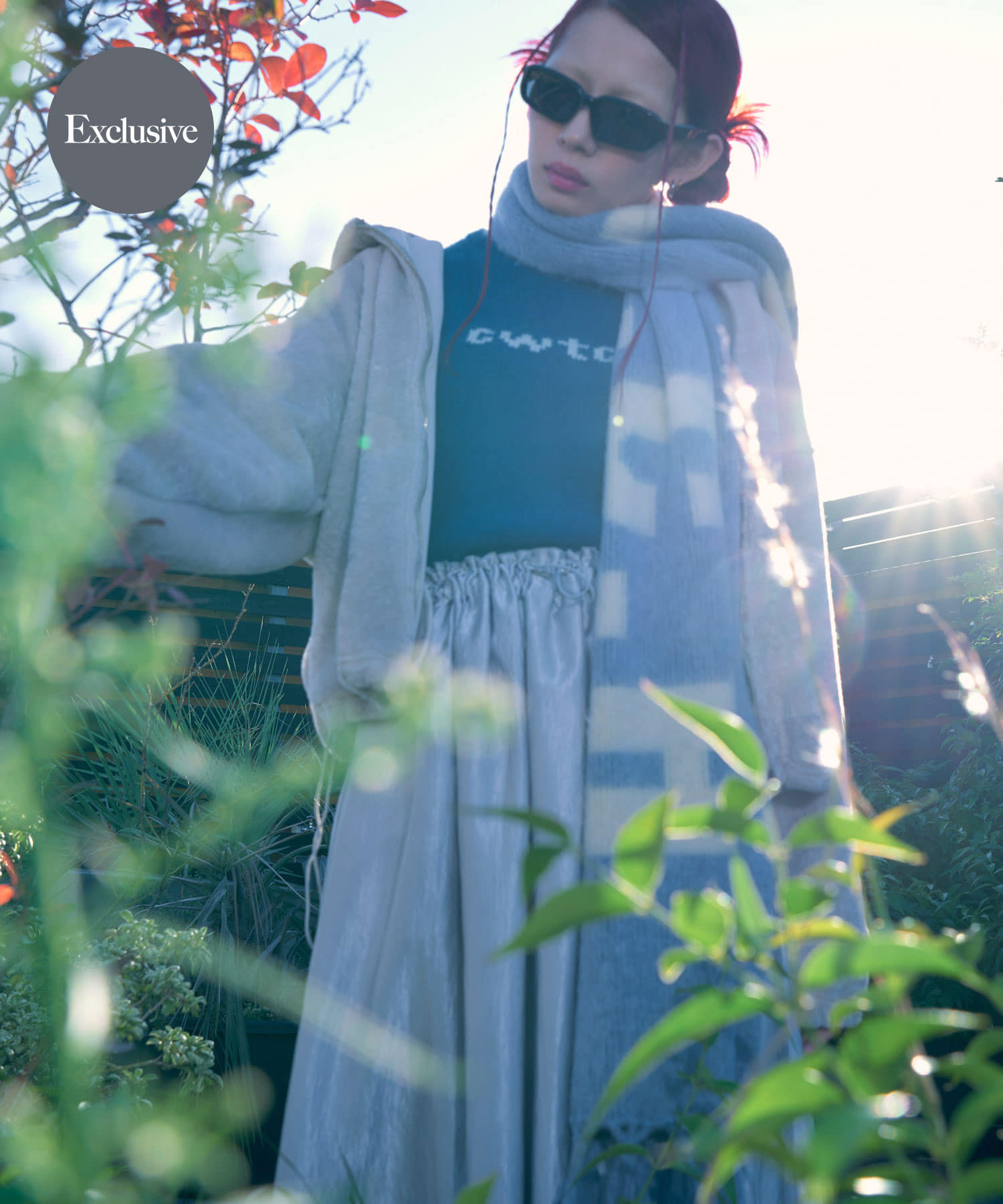 『別注』MIDIUMISOLID×TGM　boa blouson