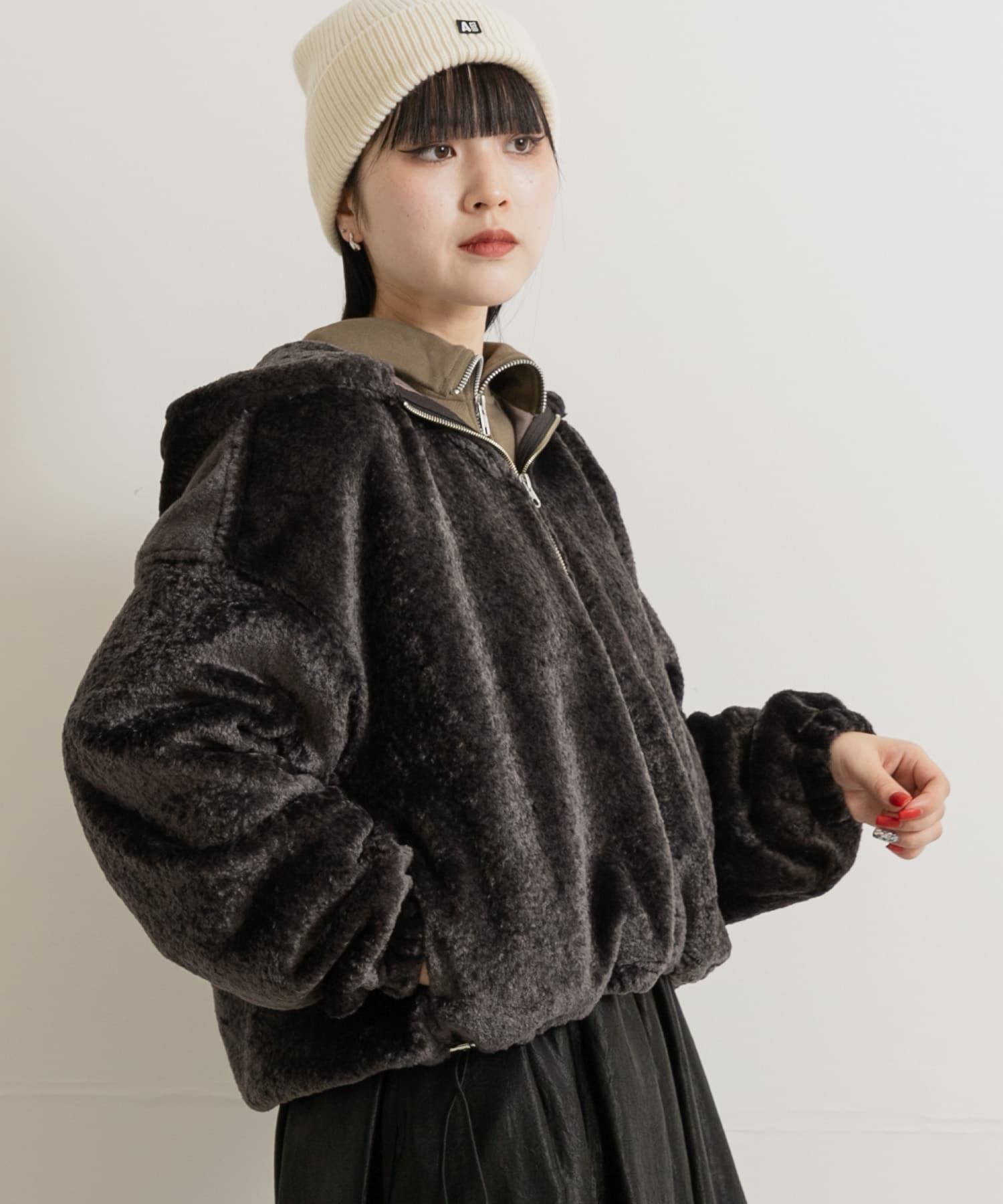 身長：156cm サイズ：FREE
