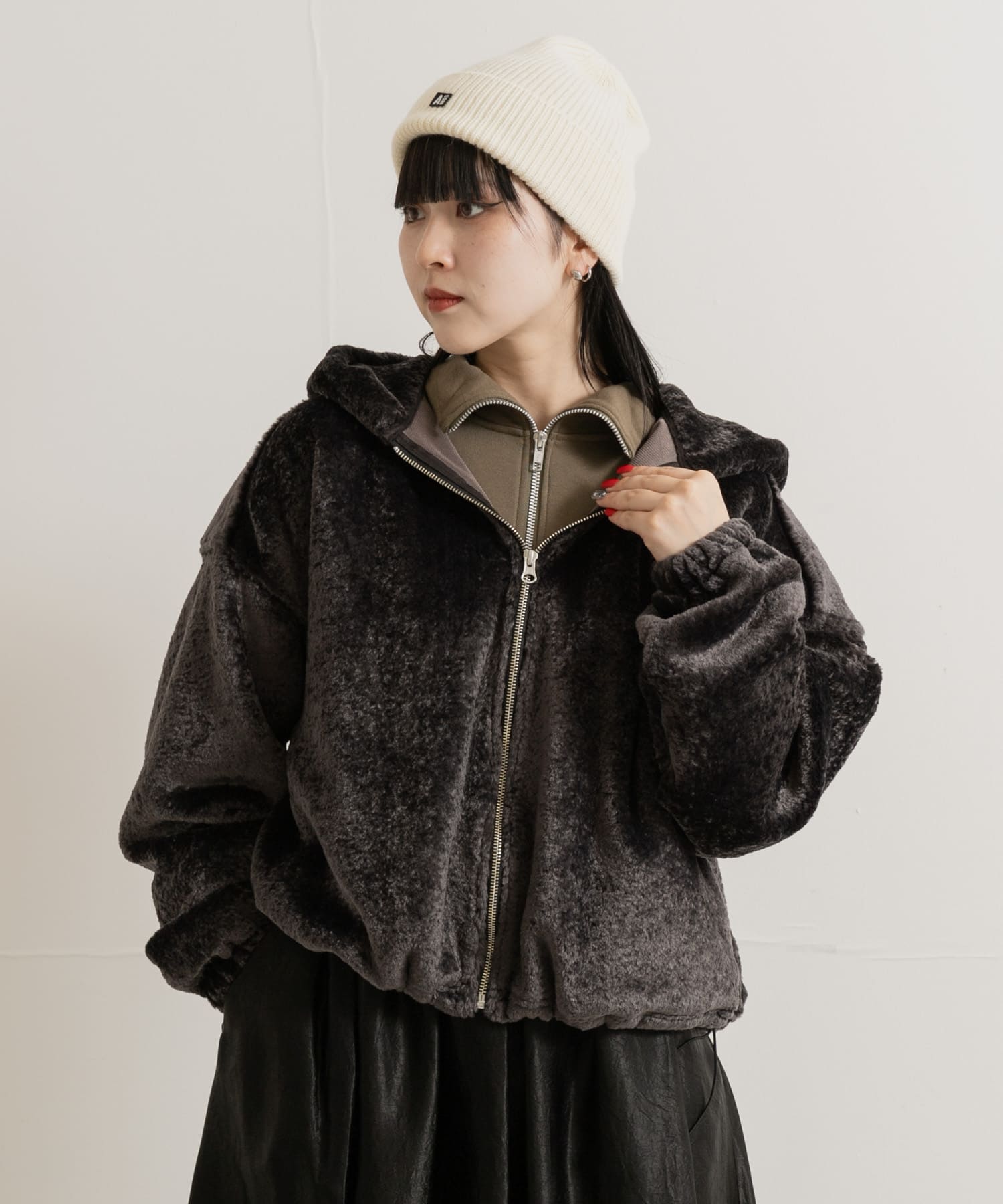 身長：156cm サイズ：FREE