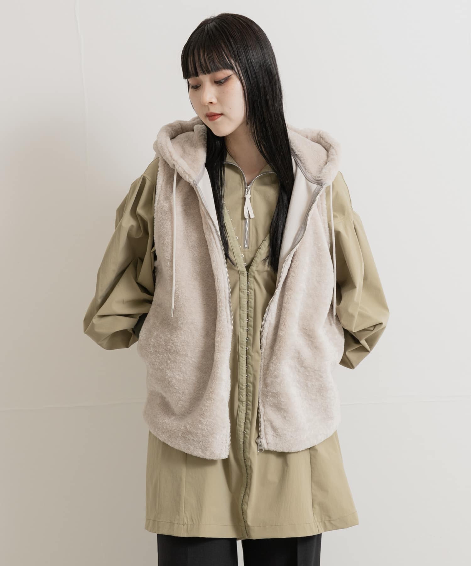 身長：156cm サイズ：FREE