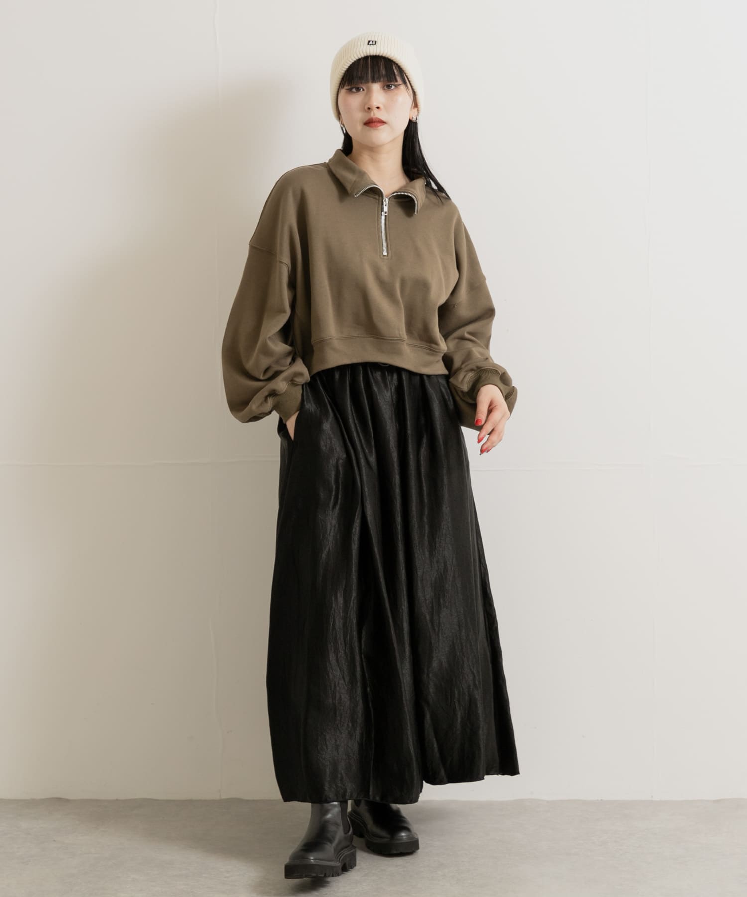 身長：156cm サイズ：FREE
