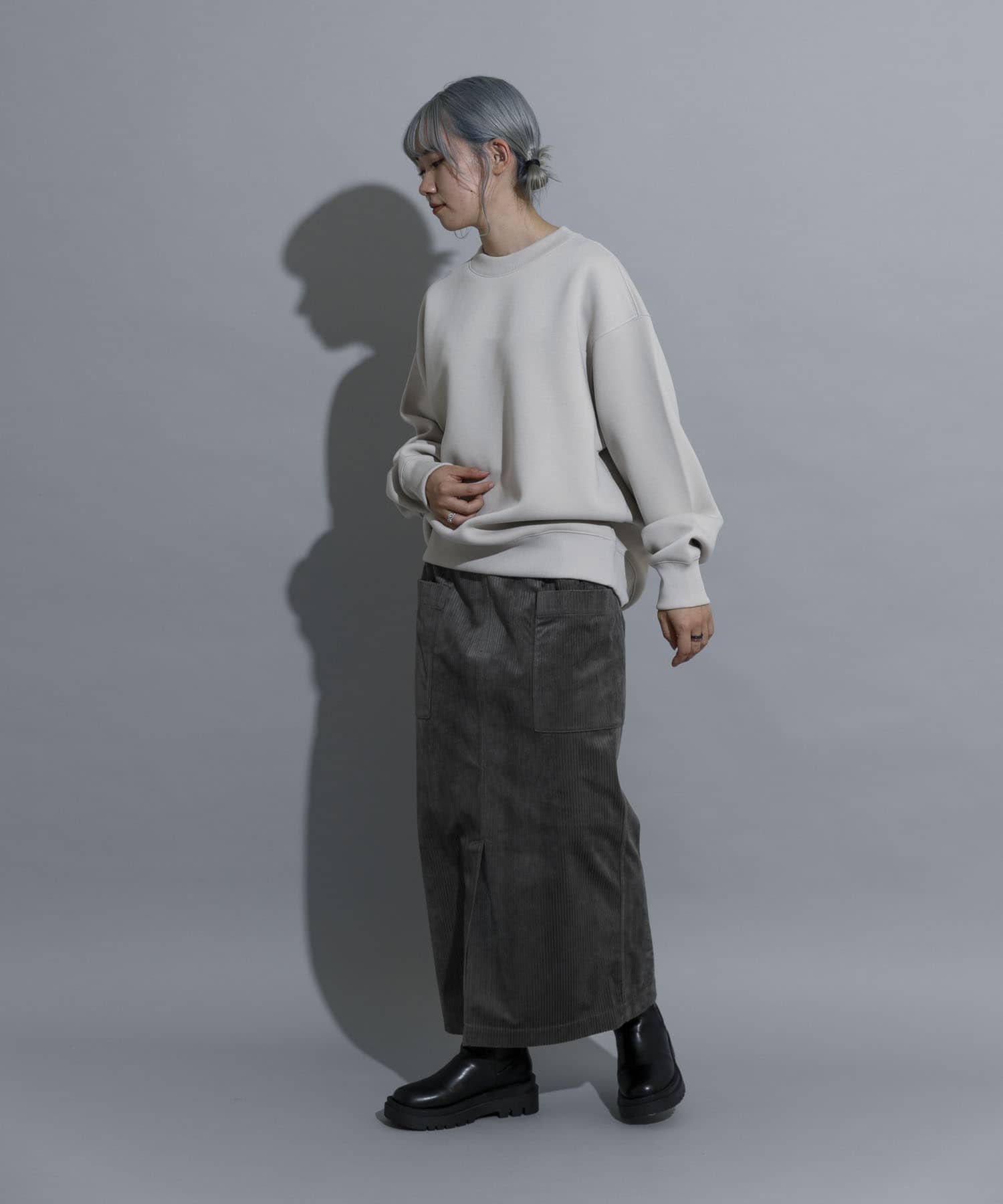 身長：155cm サイズ：one