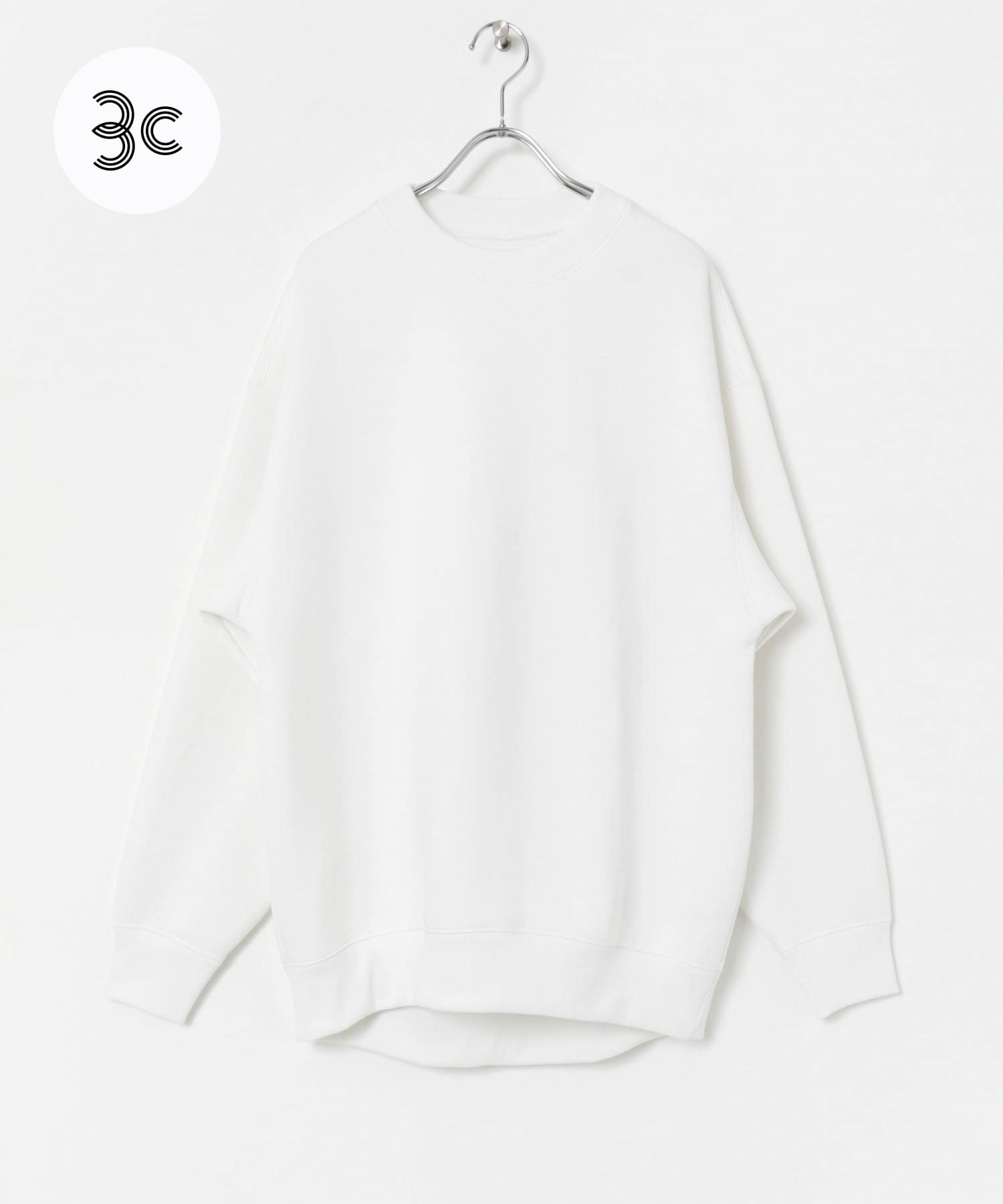 『別注』MIDIUMISOLID×TGM　Recycled polyester sweat OFF M