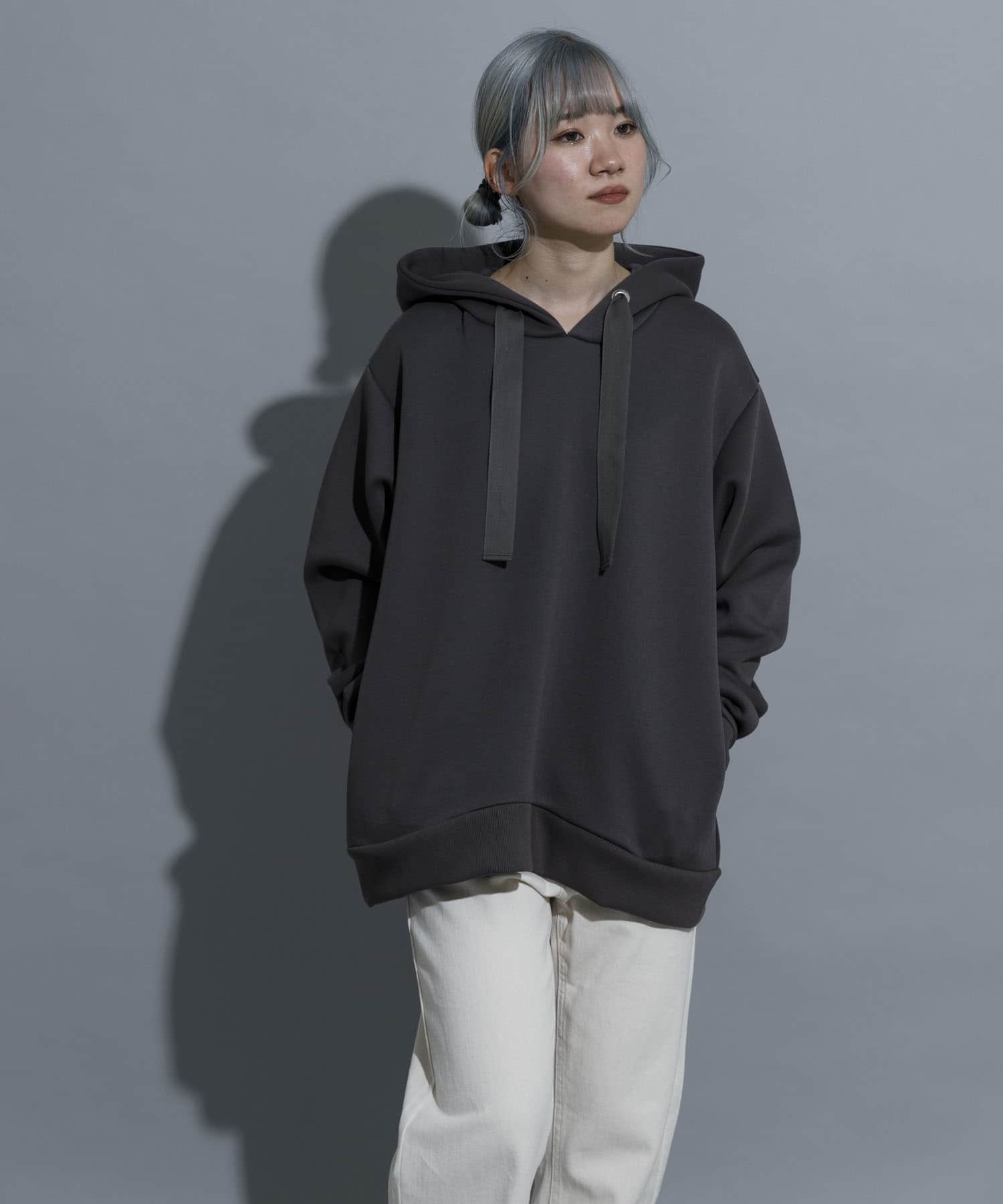 身長：155cm サイズ：L