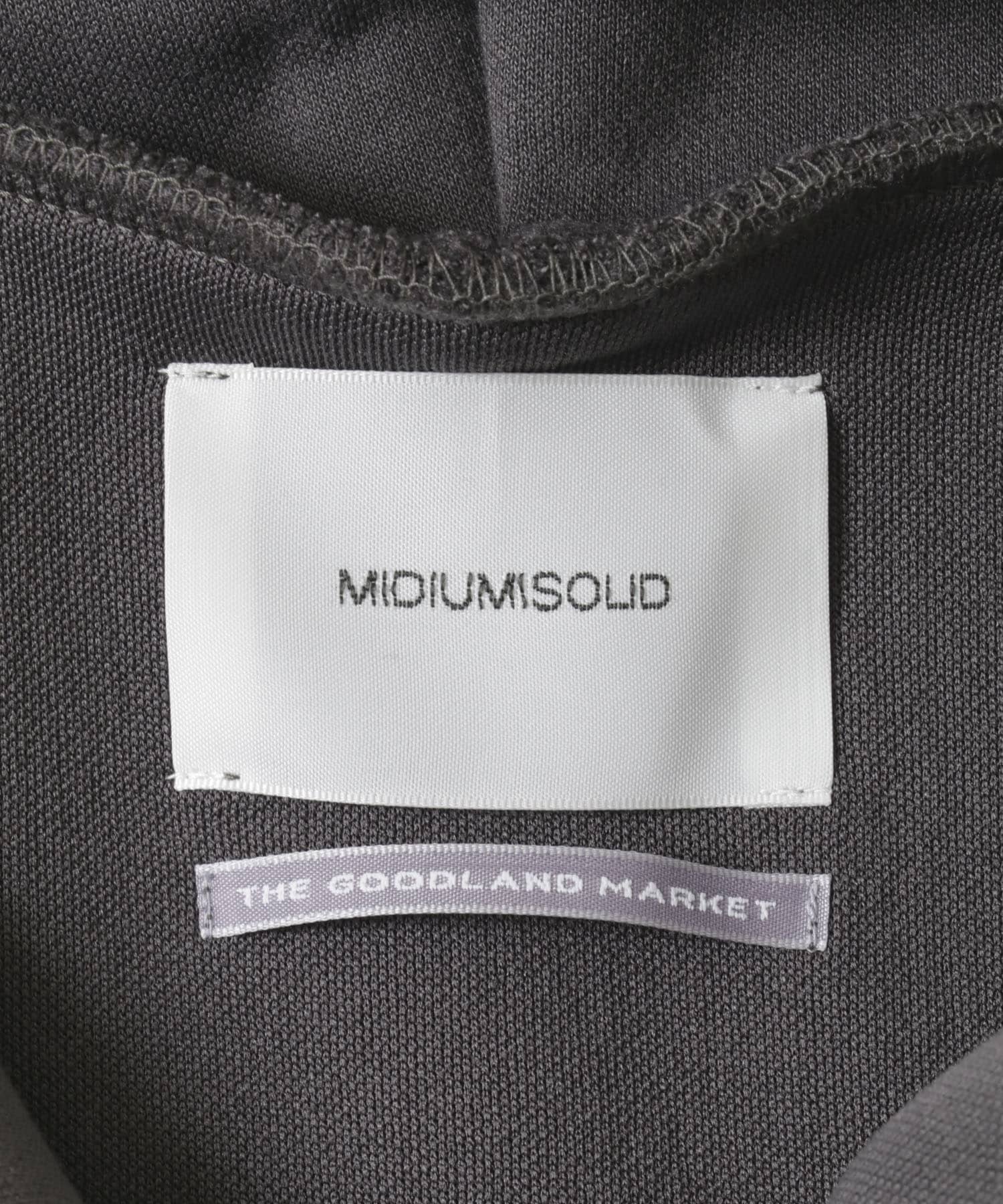 『別注』MIDIUMISOLID×TGM　Recycled polyester parker C.Gray M