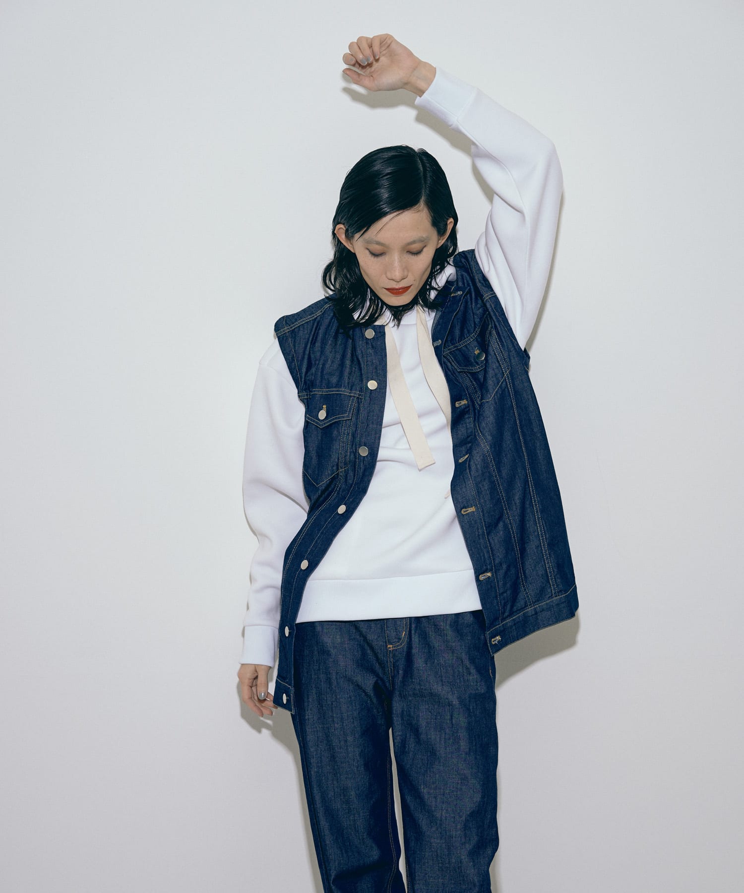 身長：171cm サイズ：L