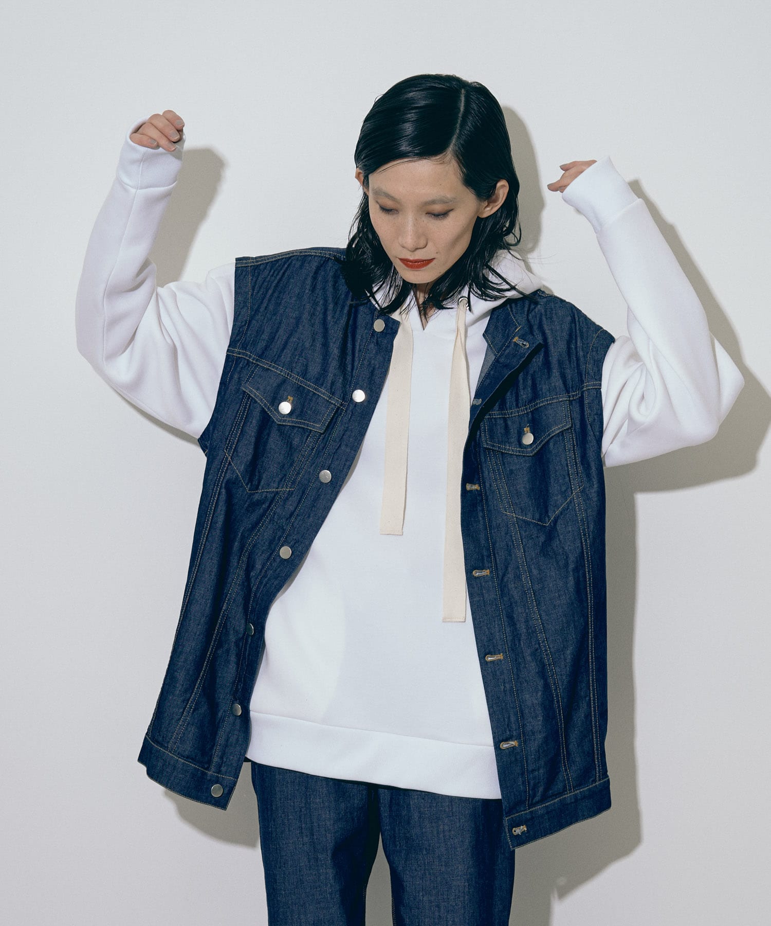 身長：171cm サイズ：L