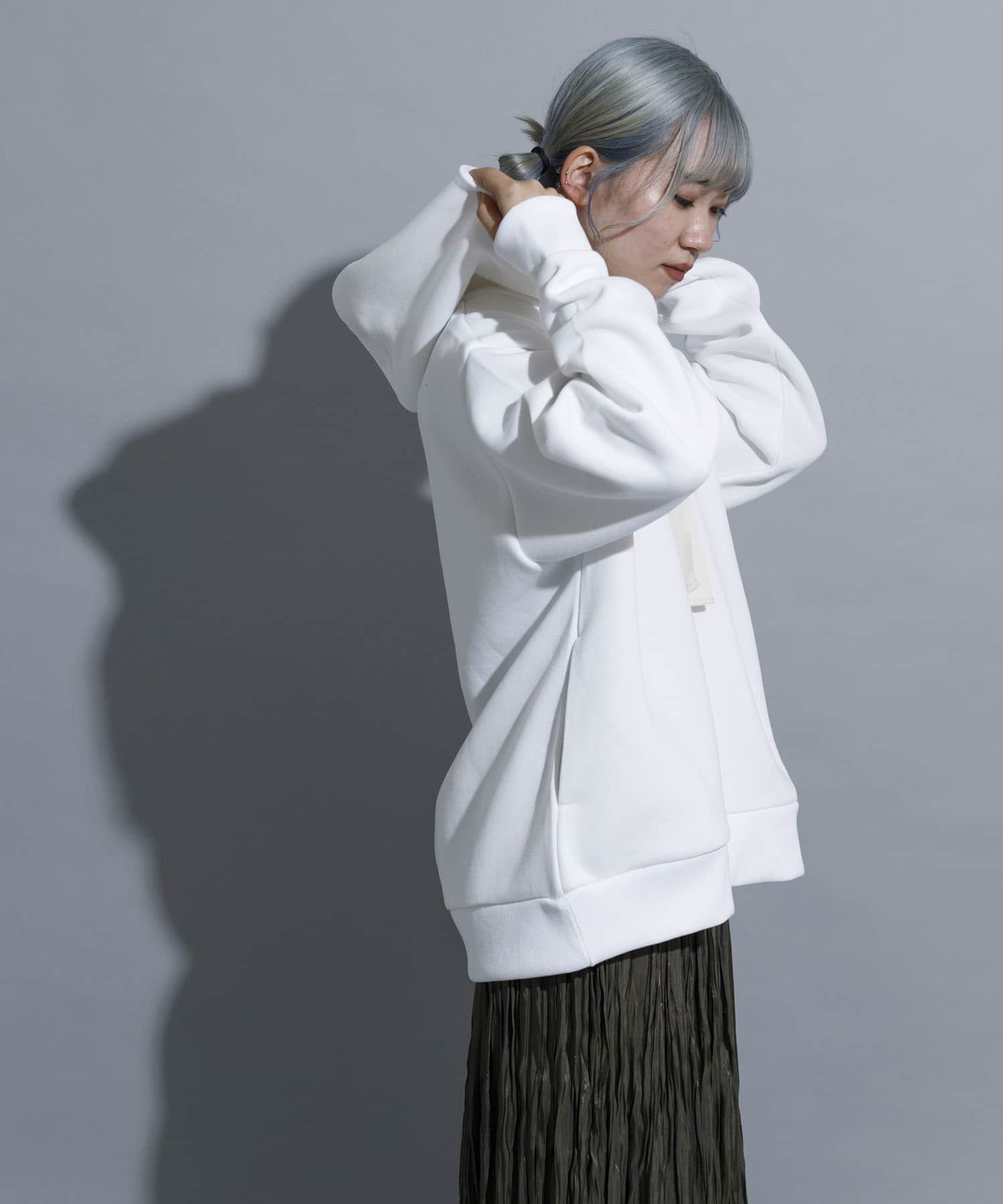 身長：155cm サイズ：L