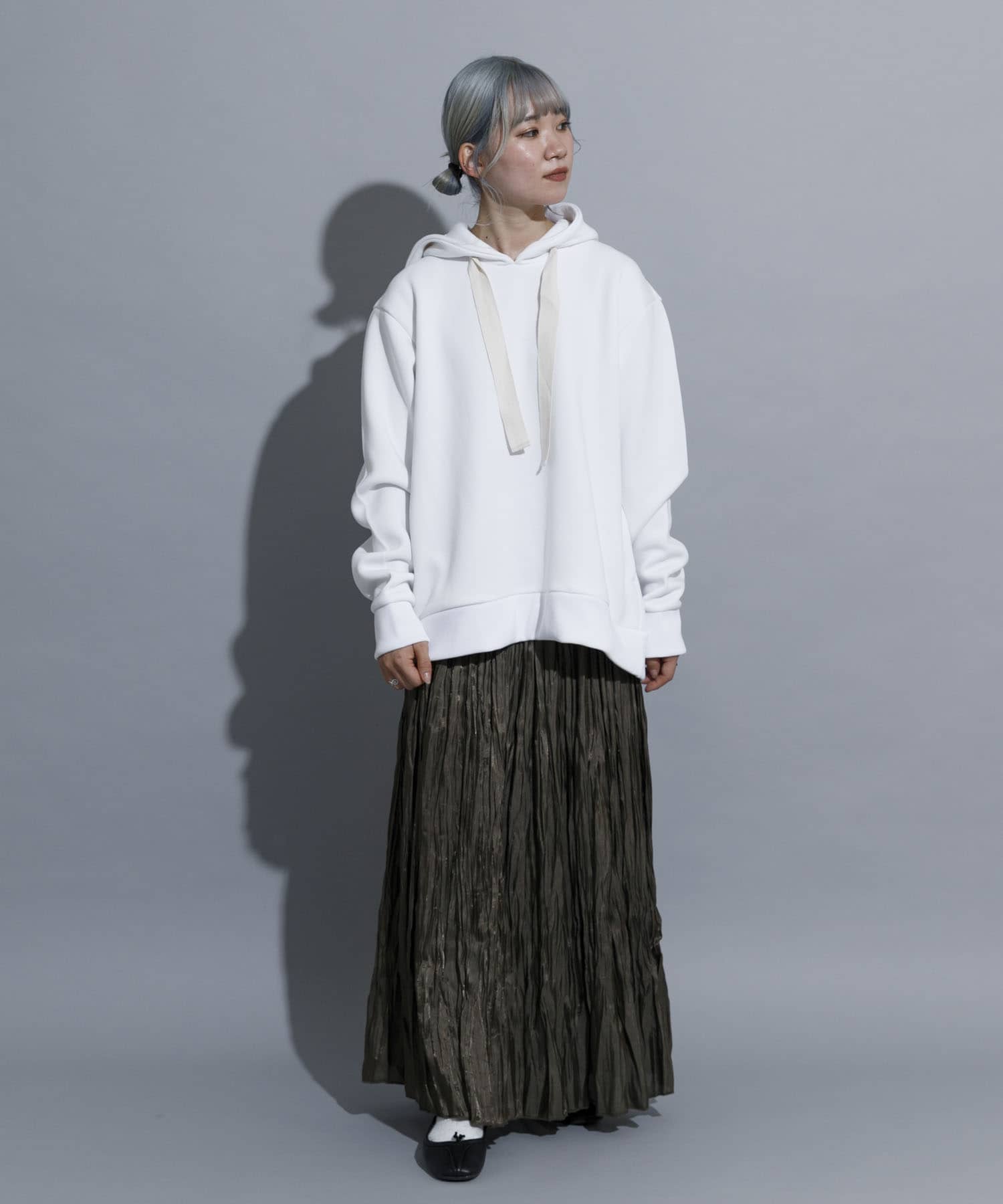身長：155cm サイズ：L