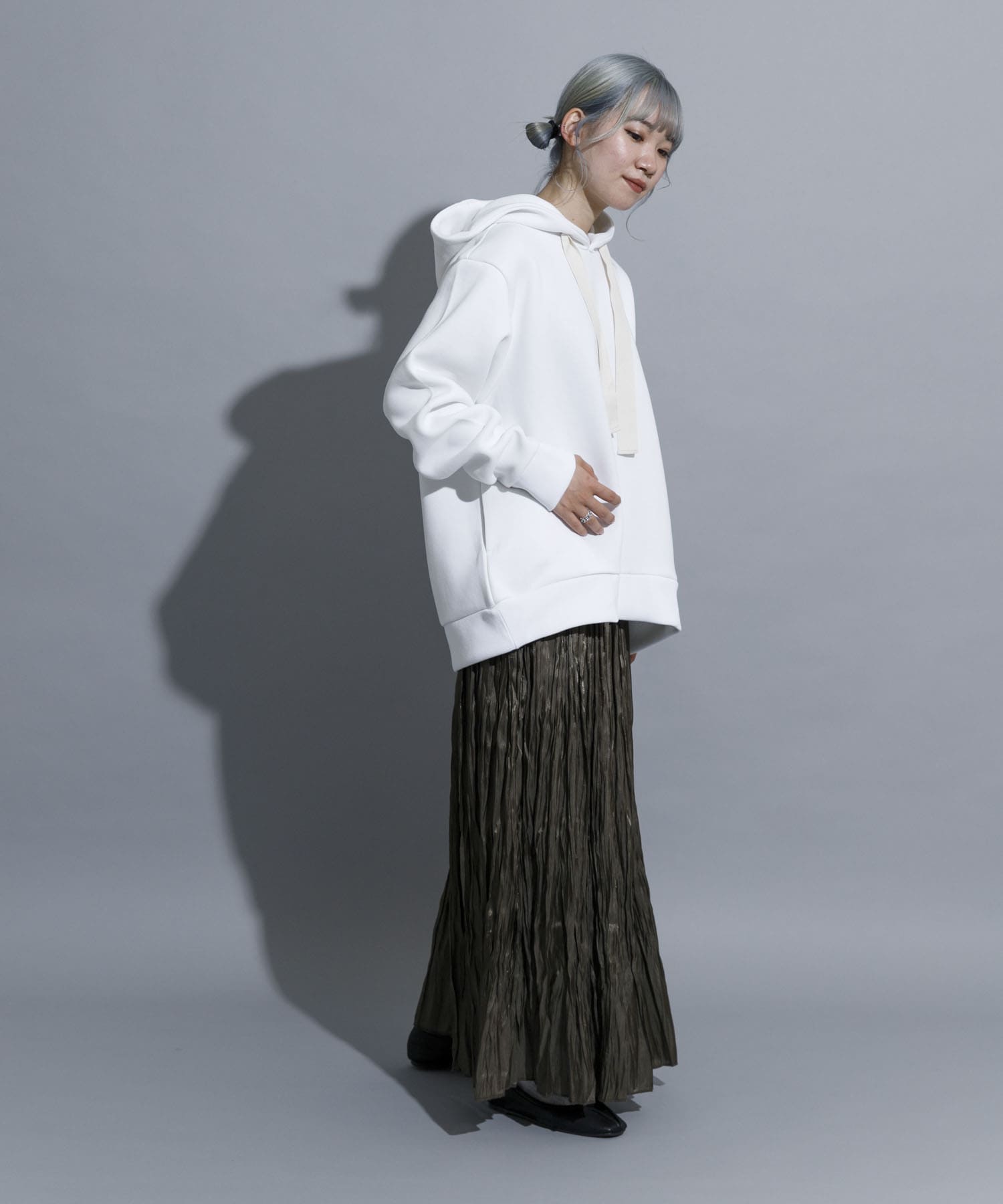 身長：155cm サイズ：L