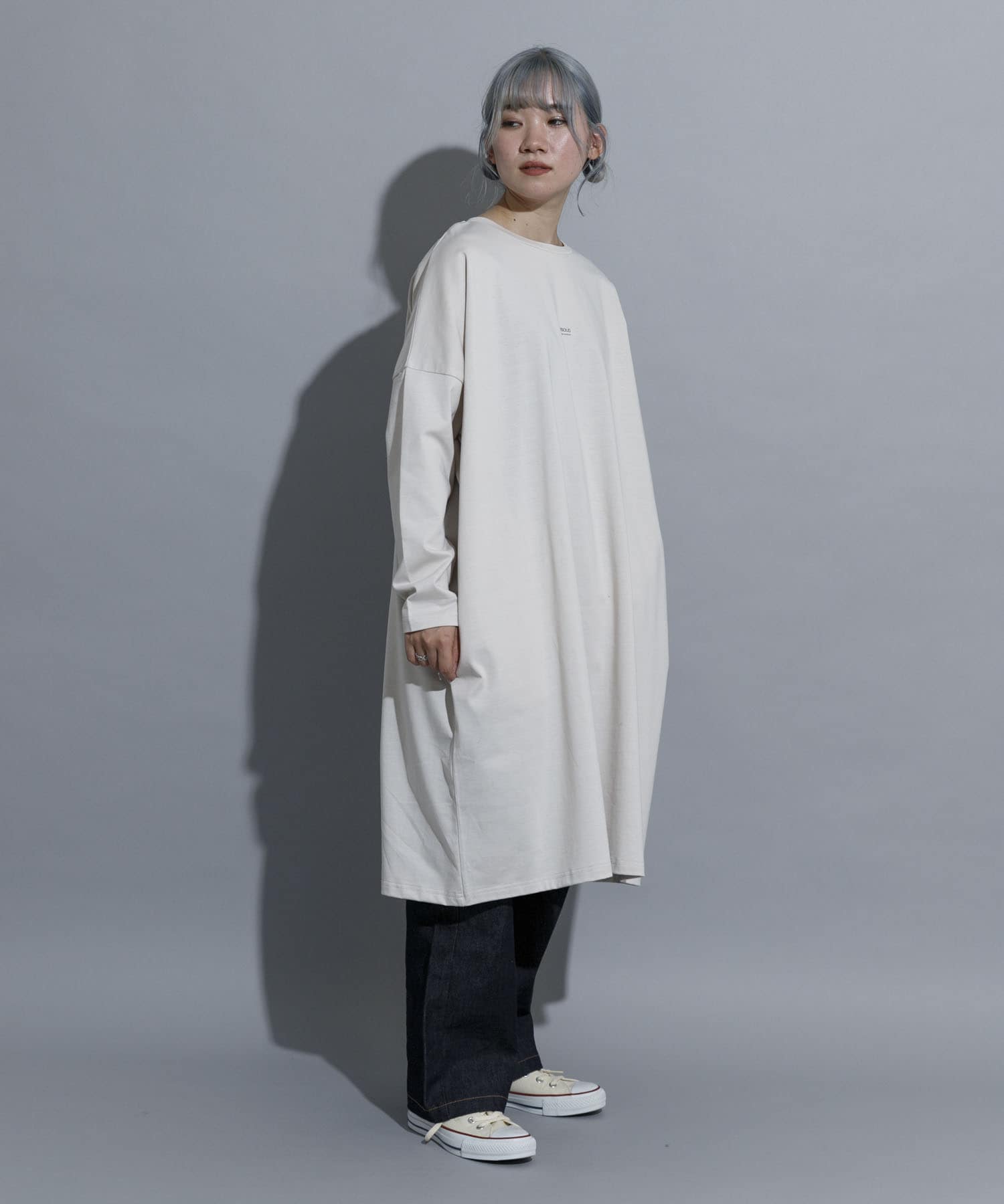 身長：155cm サイズ：one