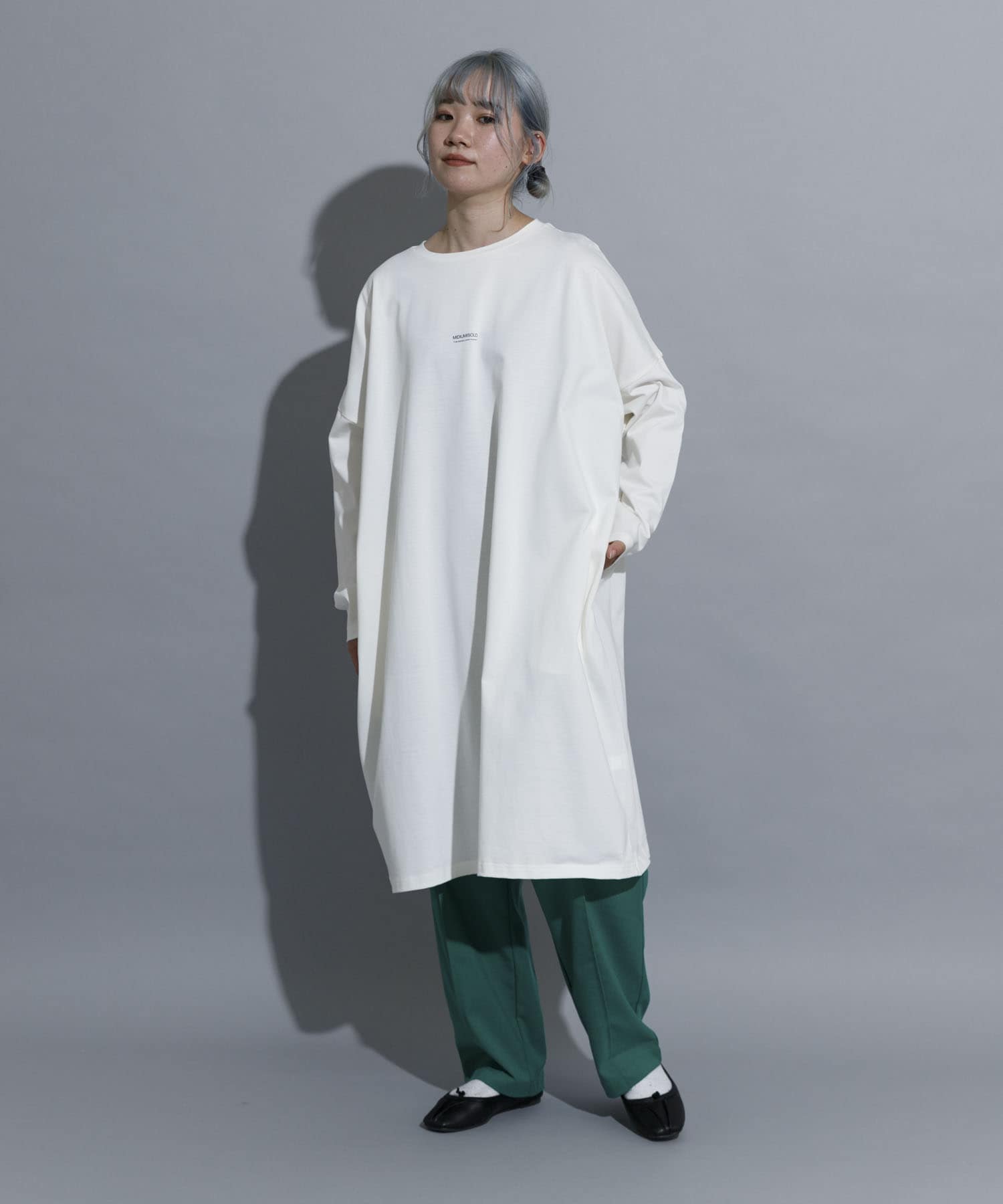 身長：155cm サイズ：one