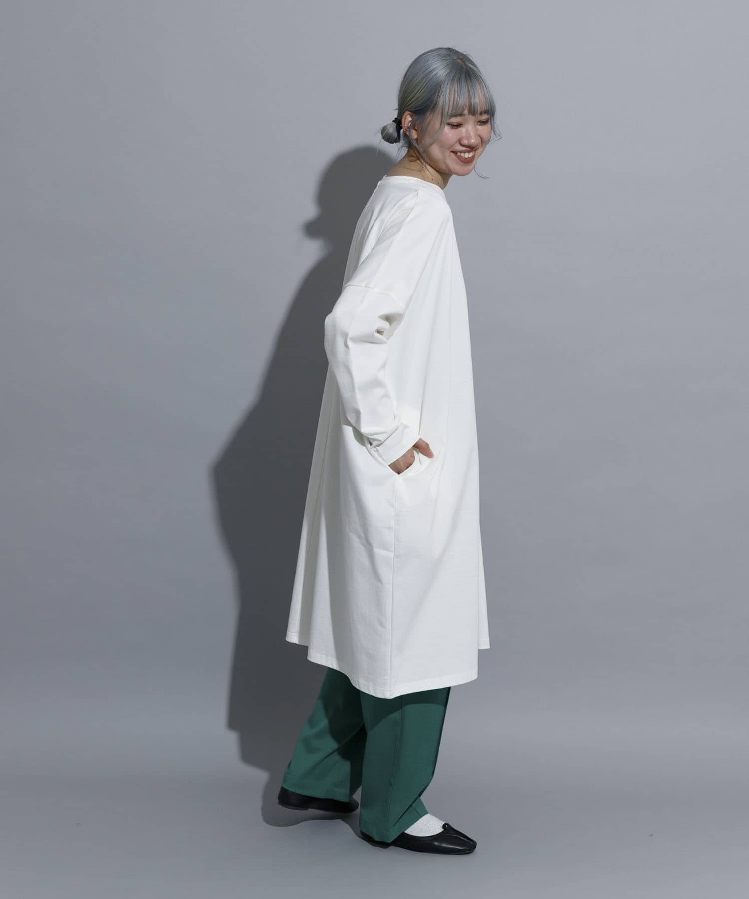 身長：155cm サイズ：one