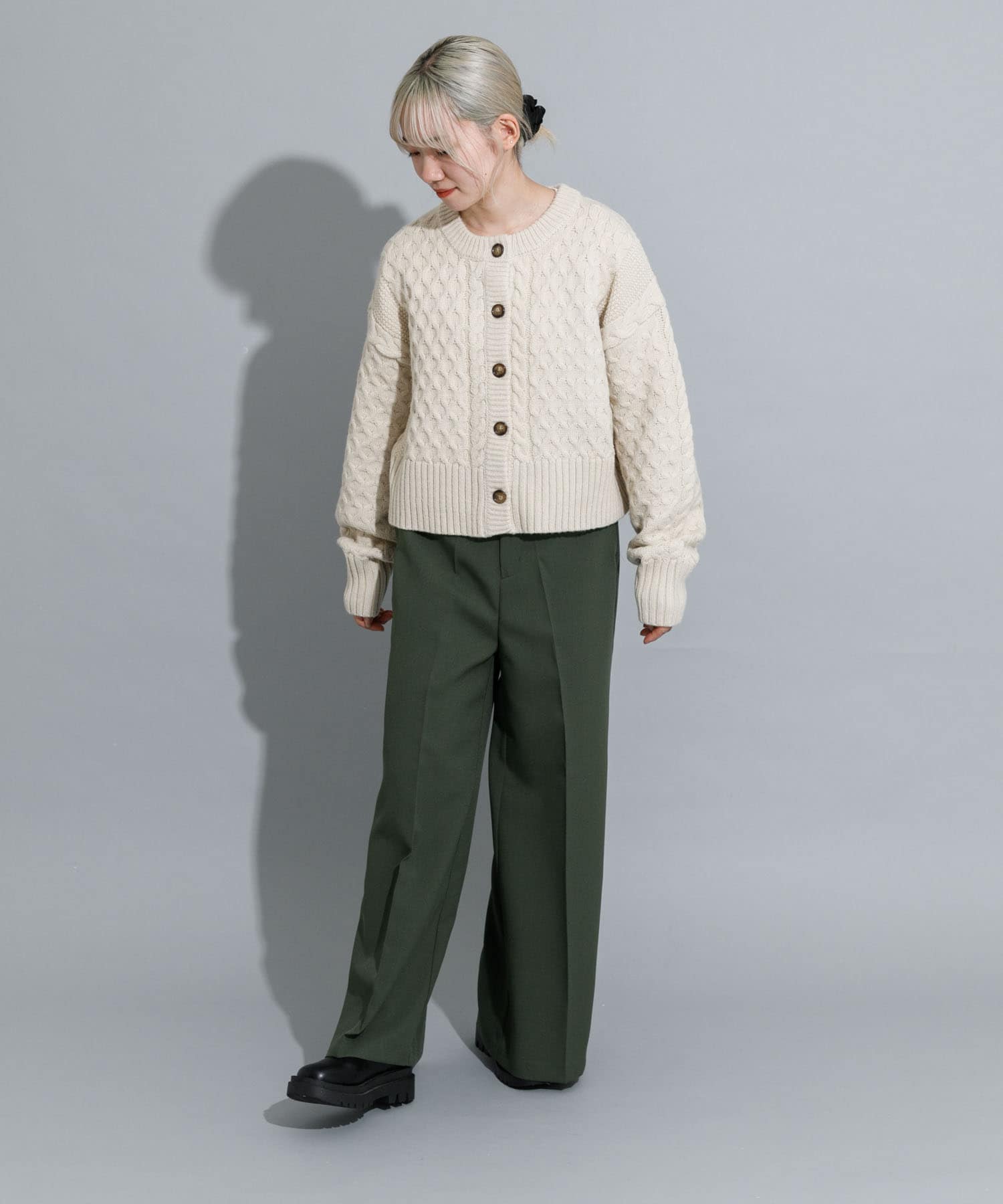 身長：155cm サイズ：one