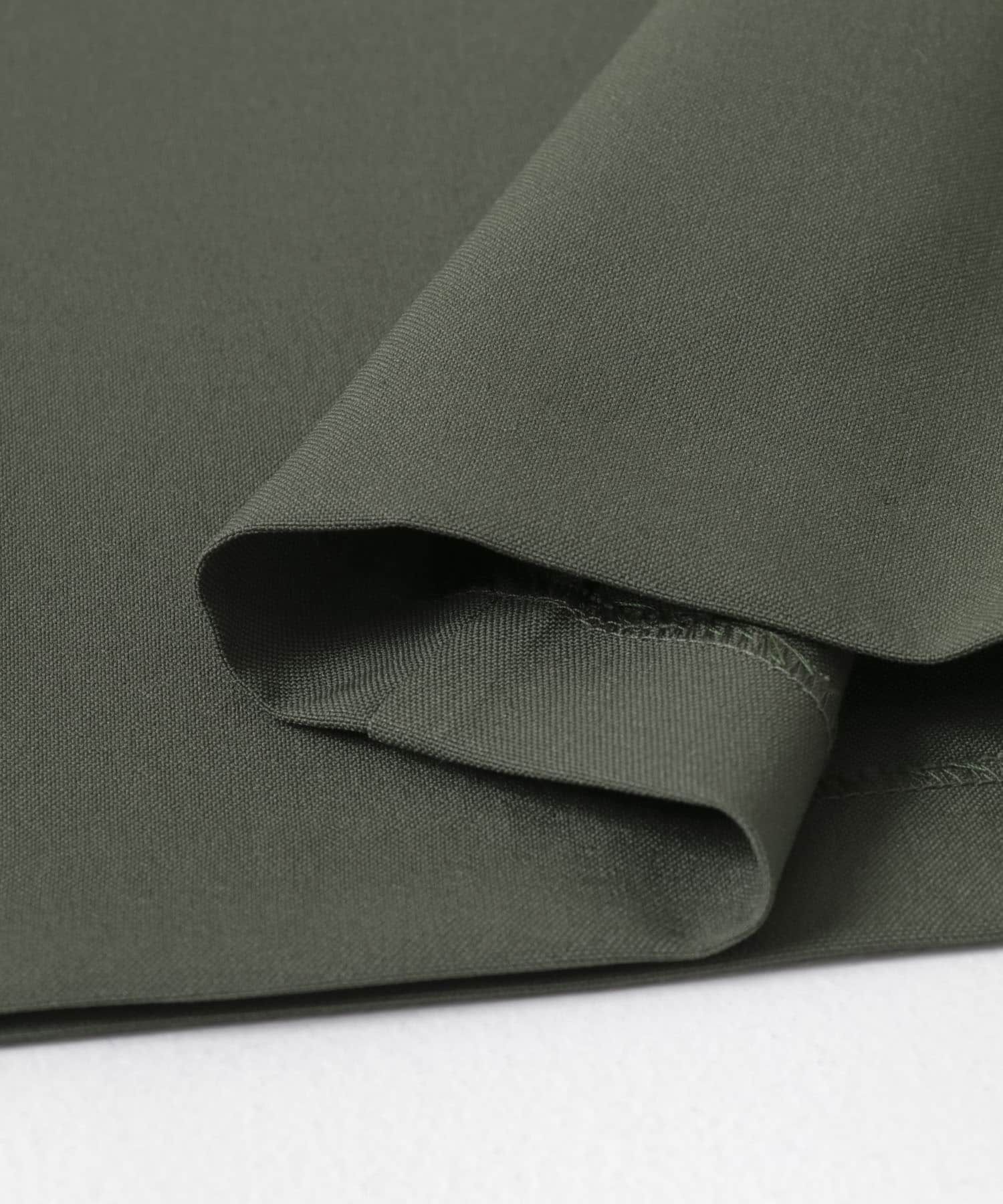 『別注』MIDIUMISOLID×TGM　Recycled polyester wide pants KHAKI one