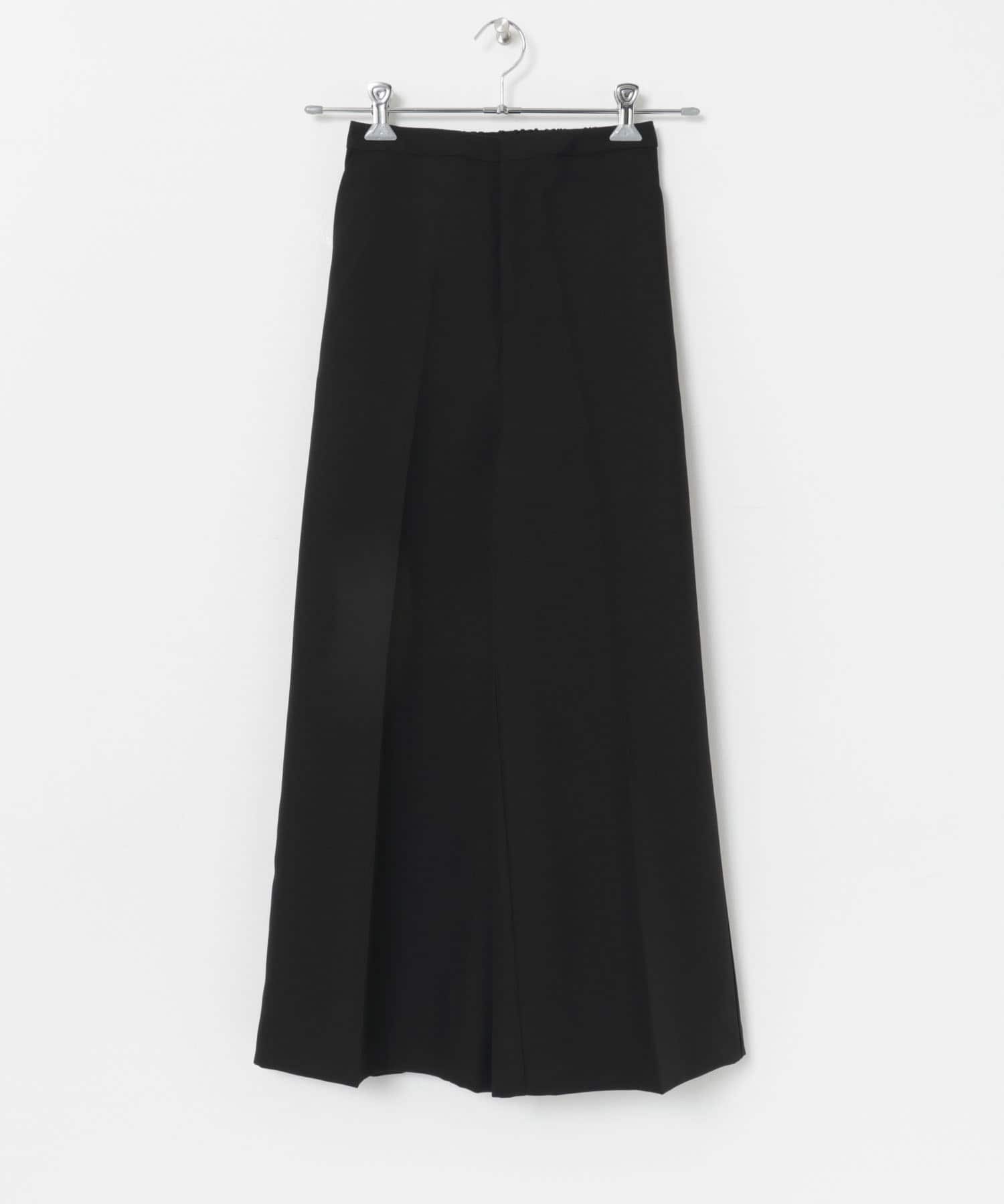 『別注』MIDIUMISOLID×TGM　Recycled polyester wide pants BLACK one