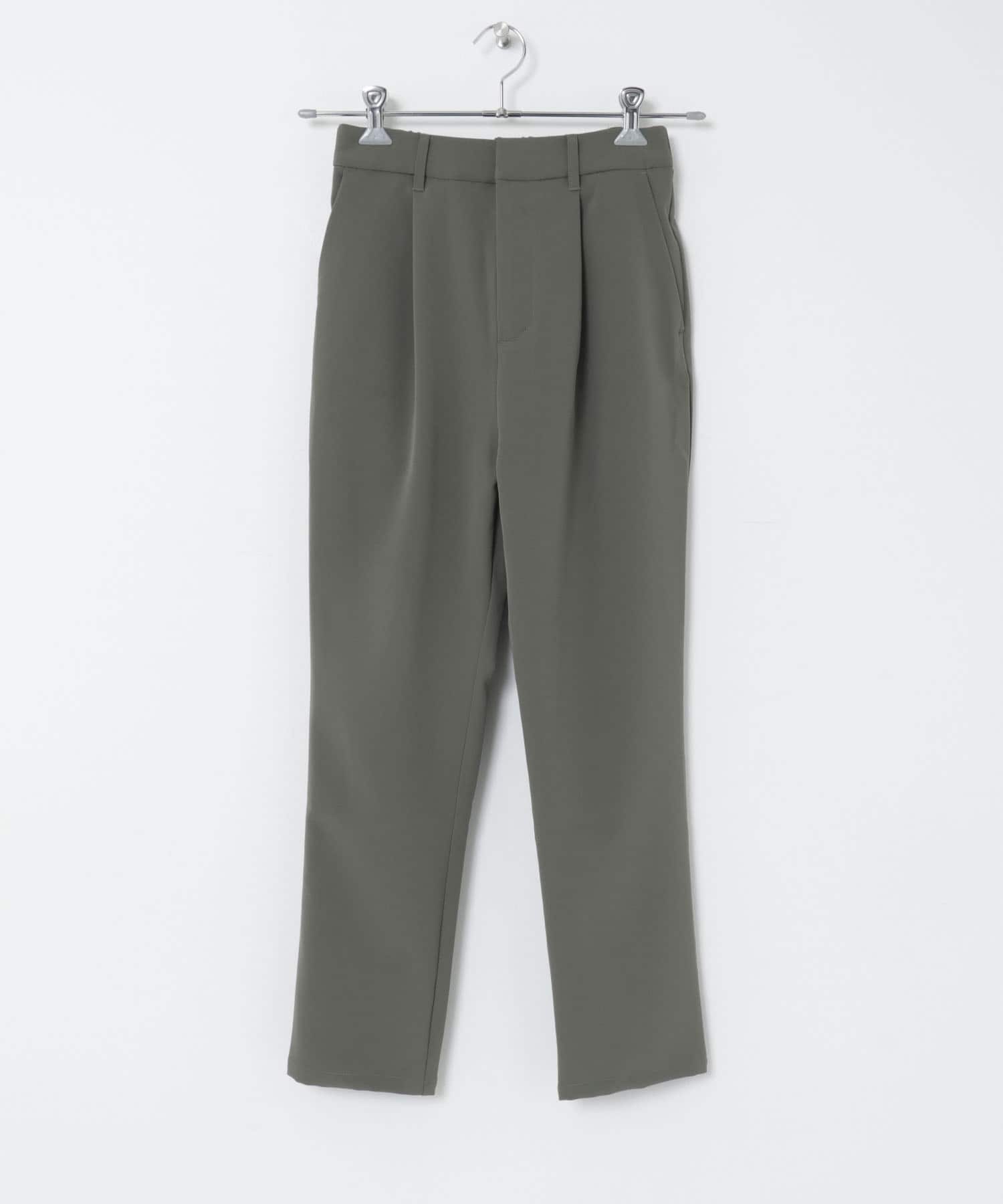 『別注』MIDIUMISOLID×TGM　Re polyester tapered pants KHAKI M
