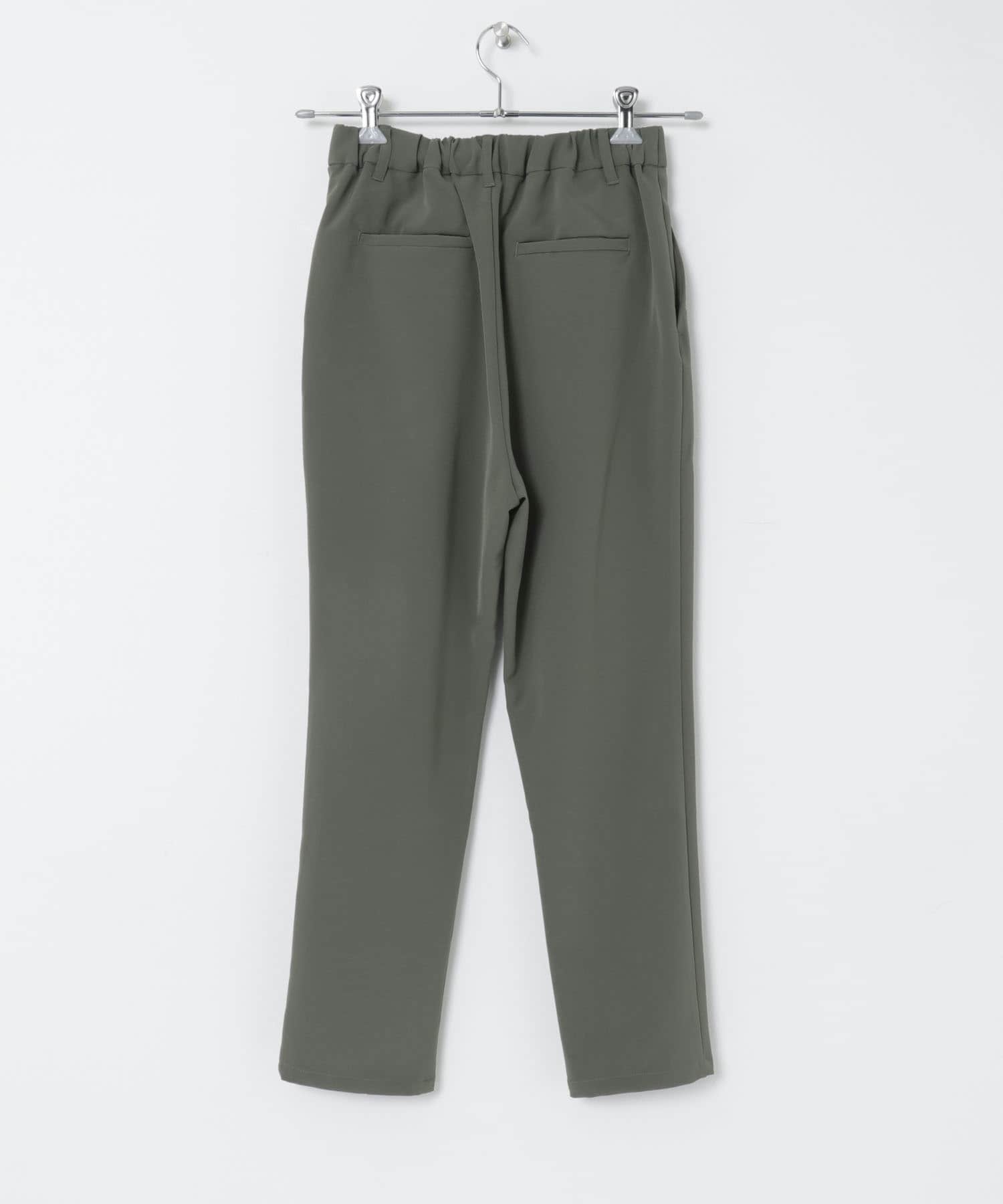『別注』MIDIUMISOLID×TGM　Re polyester tapered pants KHAKI M