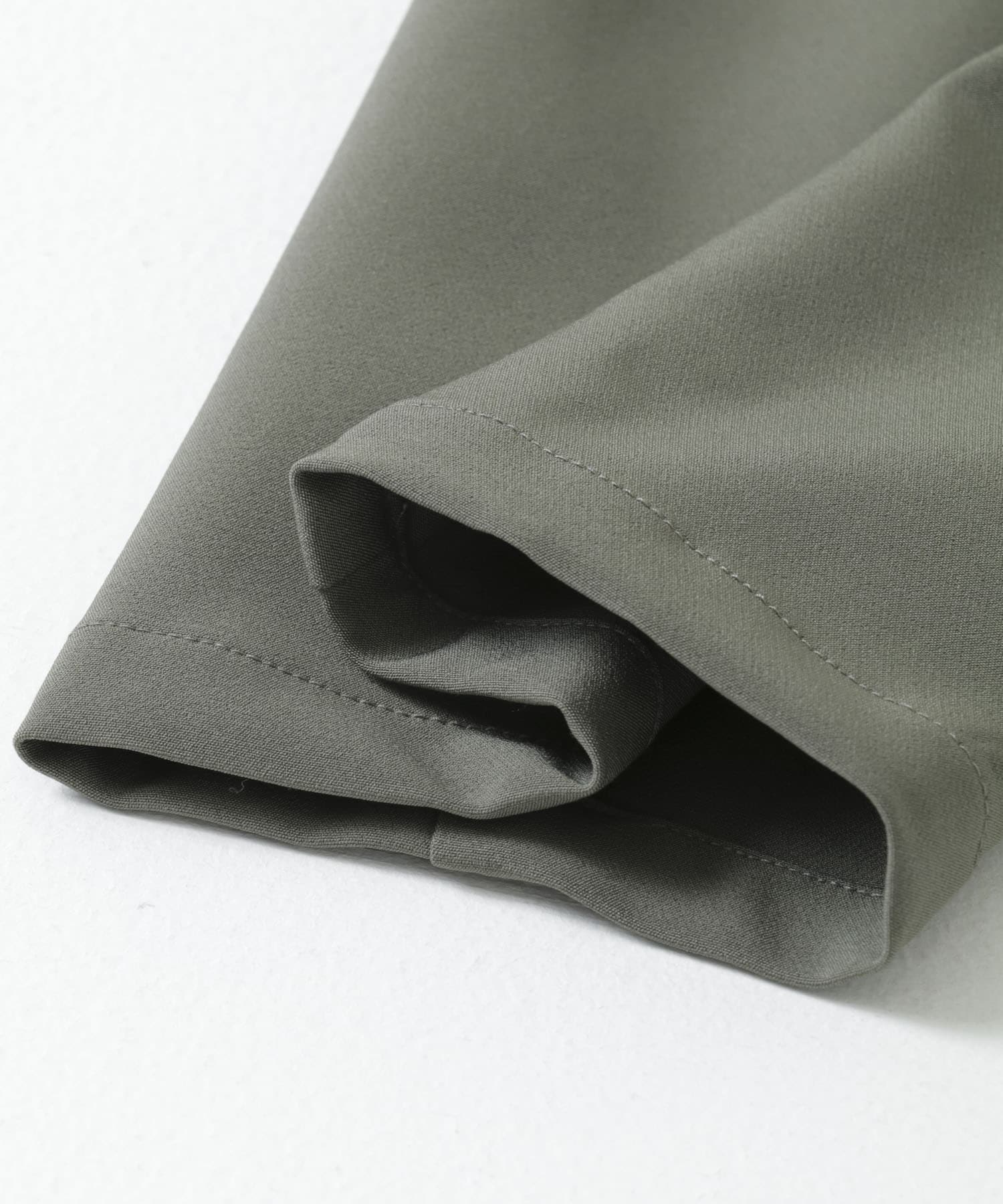 『別注』MIDIUMISOLID×TGM　Re polyester tapered pants KHAKI M