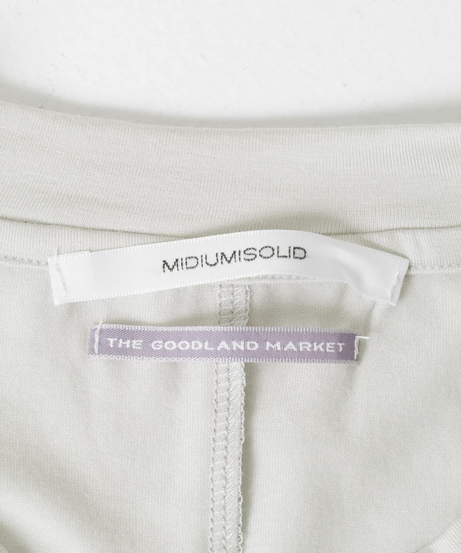 『別注』MIDIUMISOLID×TGM　OC simple Long-Sleeve T-shirts Graige one