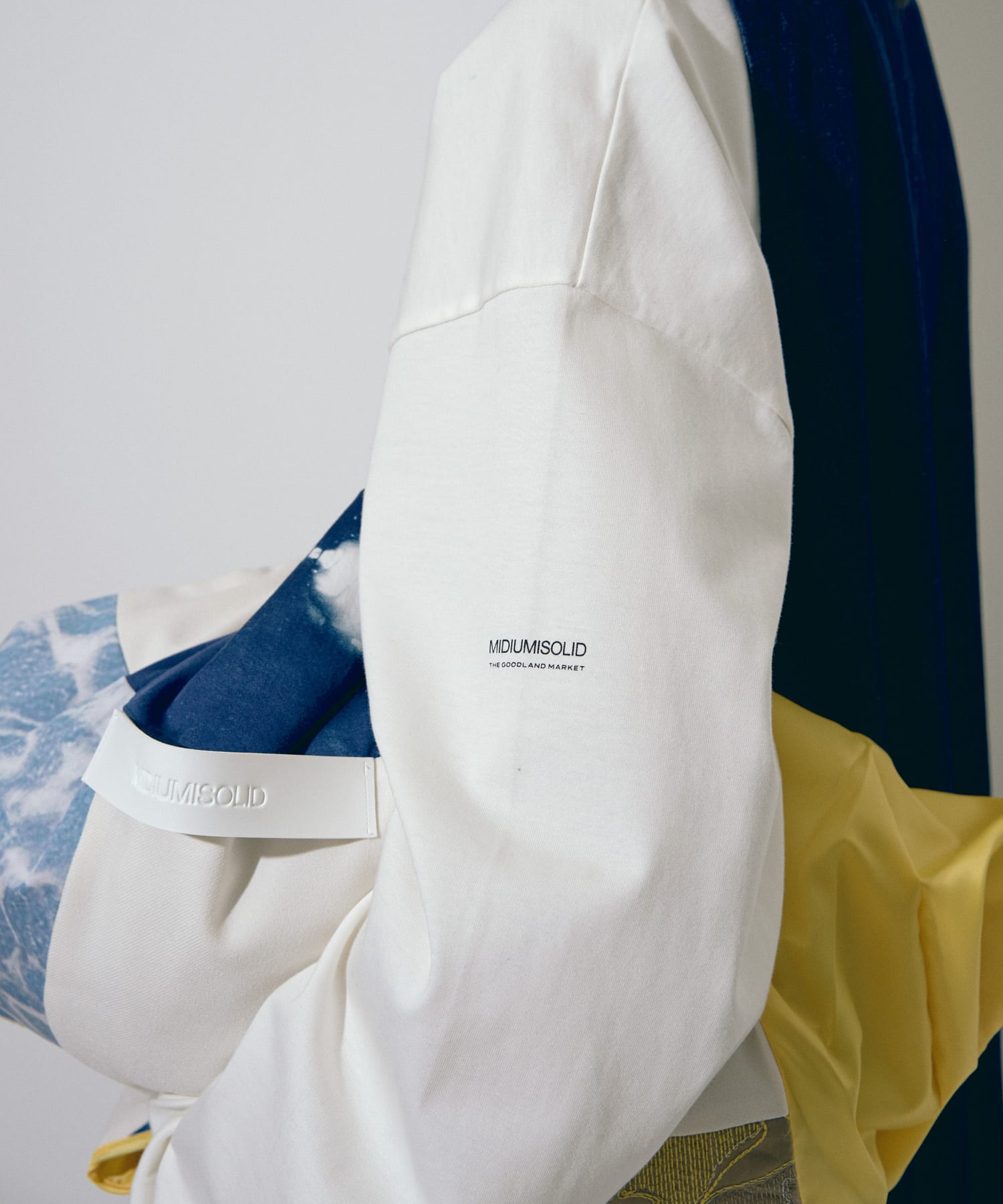 『別注』MIDIUMISOLID×TGM　Organic cotton LS T-SHIRTS L