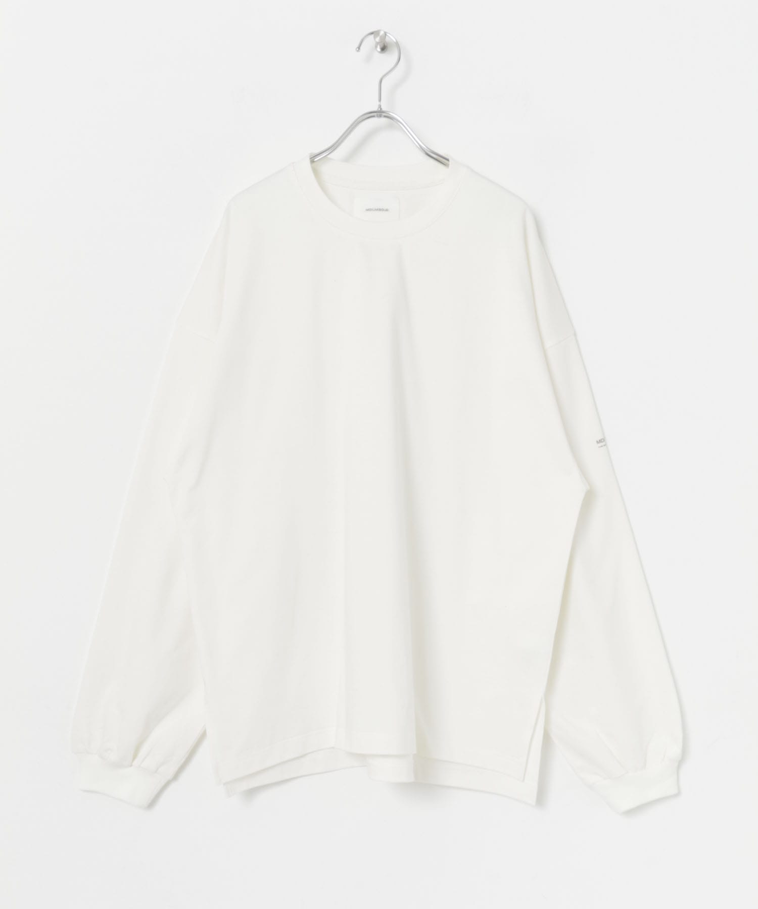 『別注』MIDIUMISOLID×TGM　Organic cotton LS T-SHIRTS L OFF one