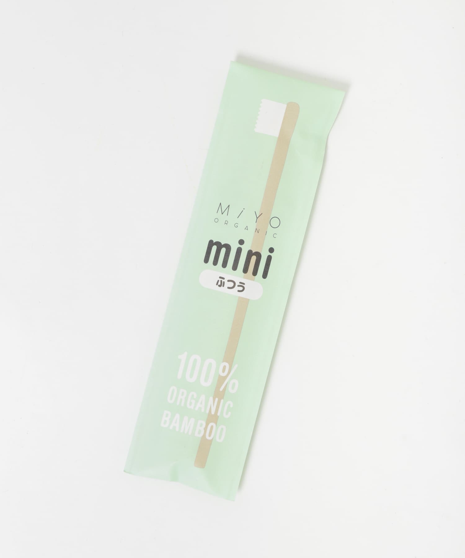 MiYO ORGANIC　MINI ORG無添加竹製歯ブラシ