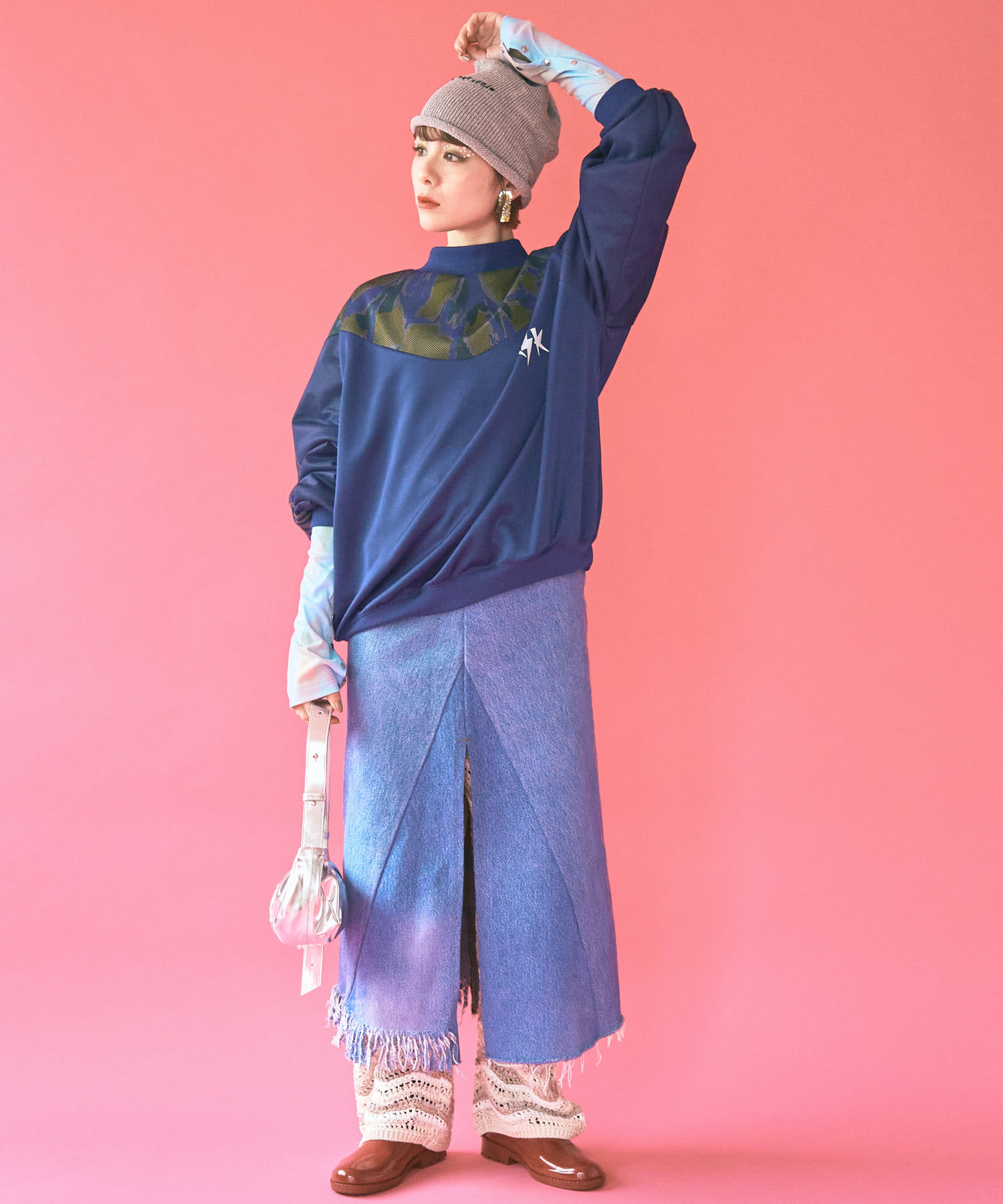 身長：160cm サイズ：FREE