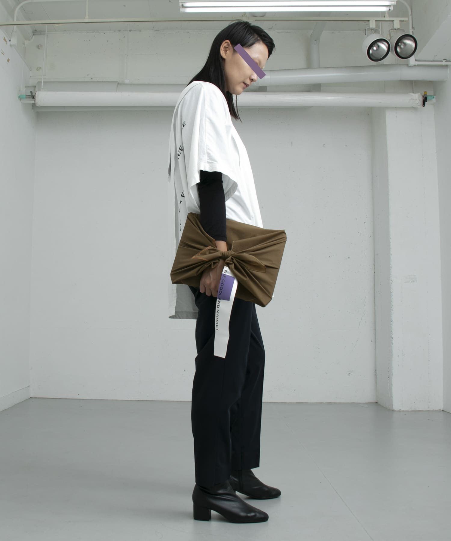 ザ グッドランド マーケット　furoshiki S BROWN FREE