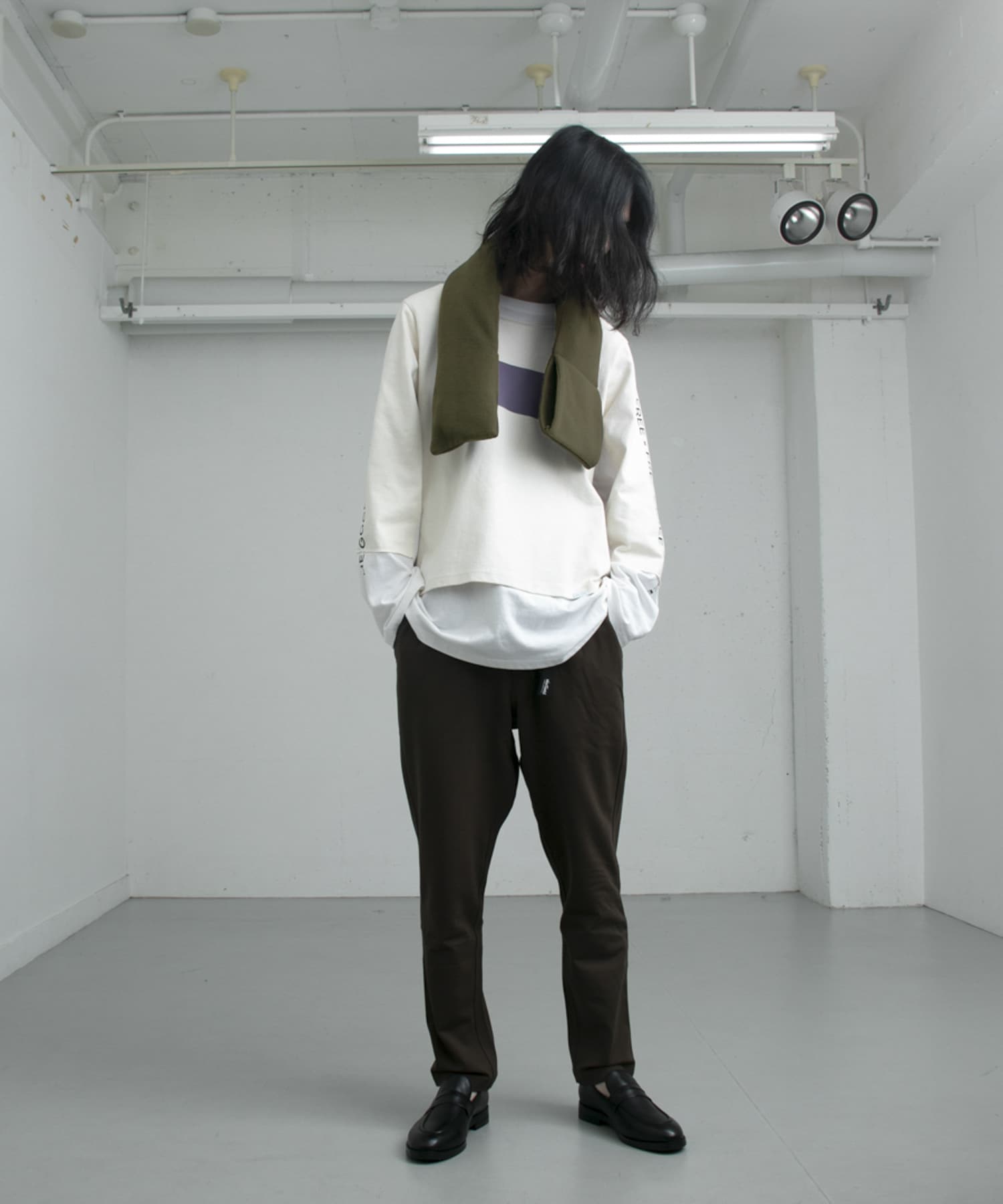 ザ グッドランド マーケット　GREEN DOWN CUSTOM MAFURA BEG CHECK FREE