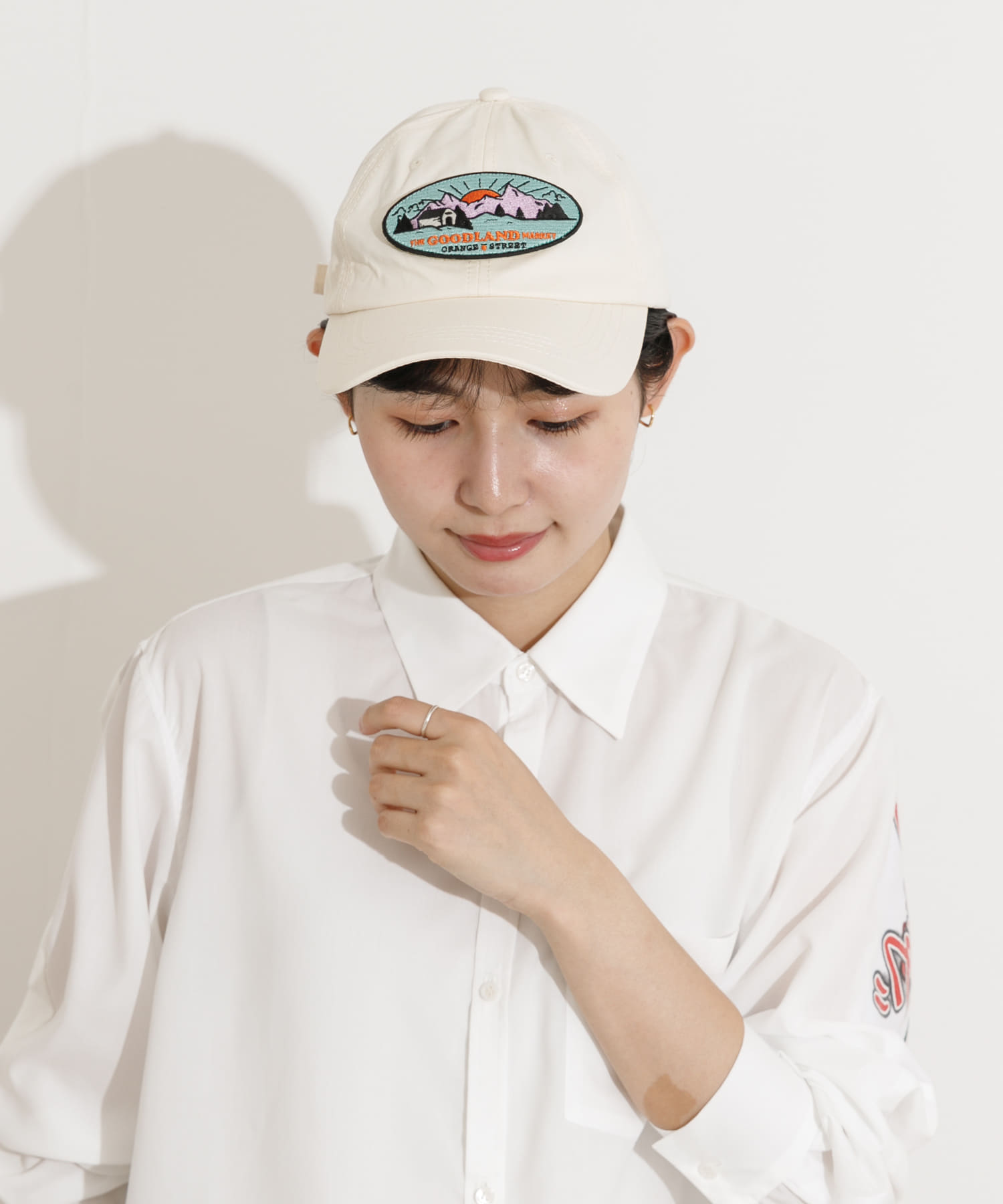ザ グッドランド マーケット　THE GOODLAND CAP2 ivory one