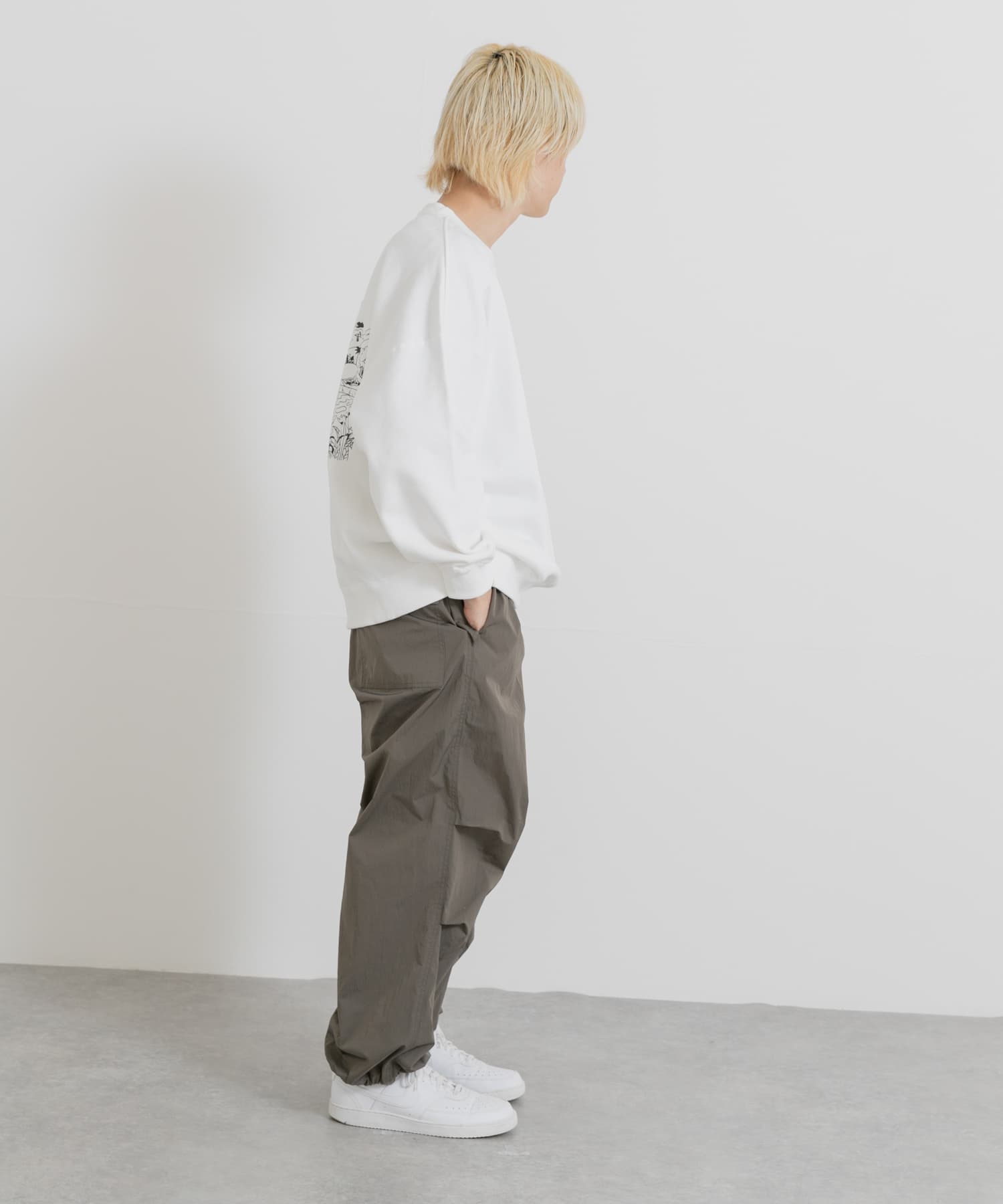 身長：172cm サイズ：L