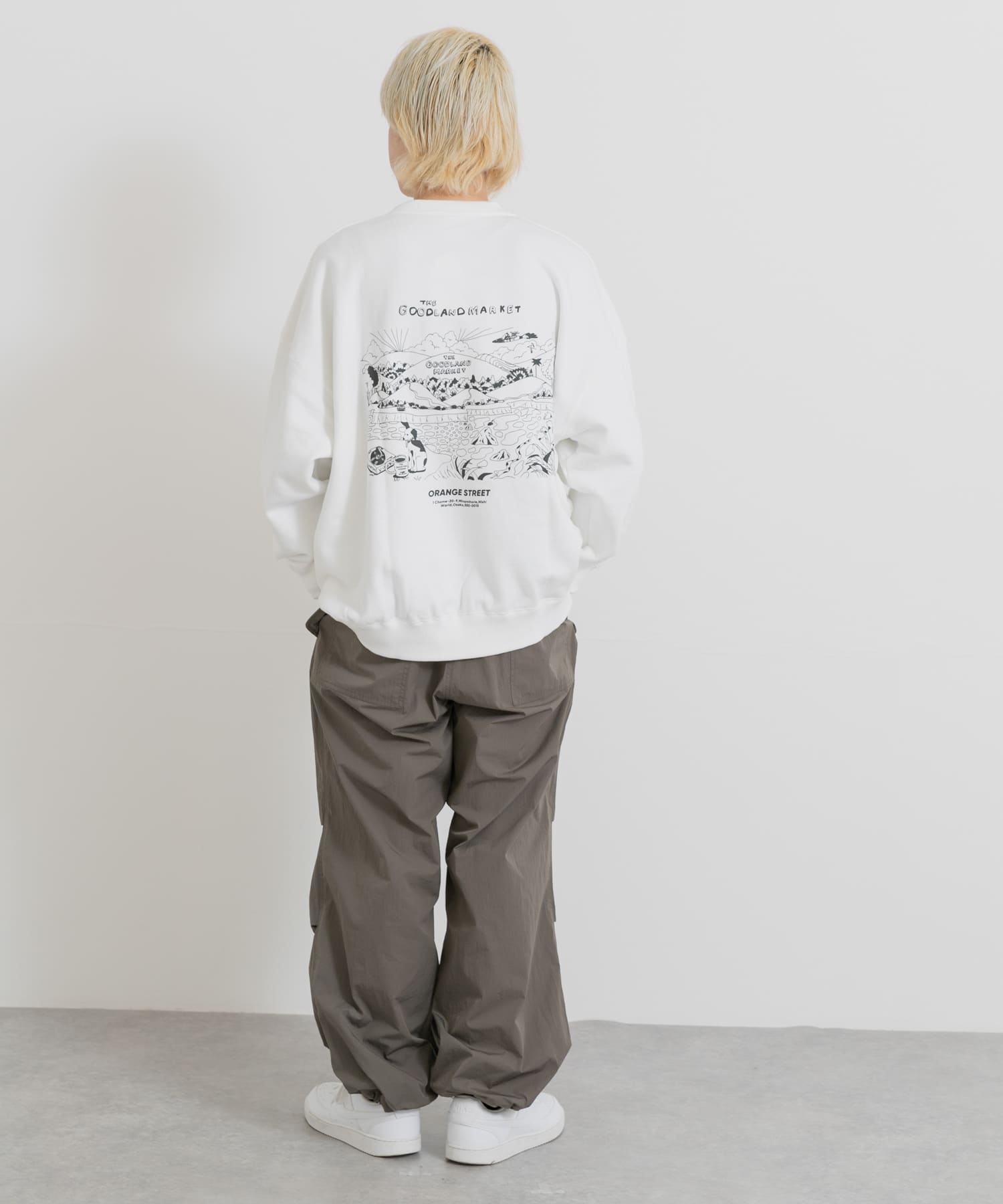 身長：172cm サイズ：L
