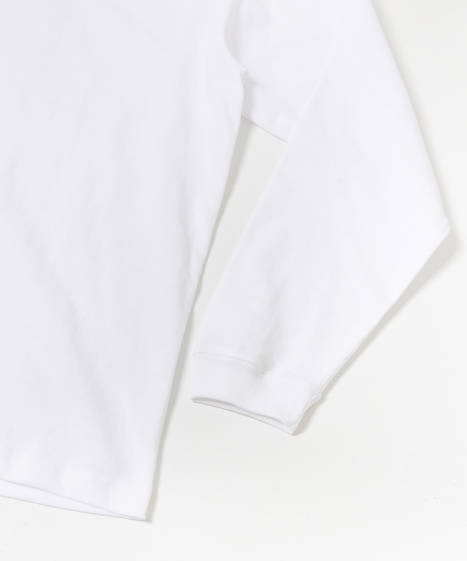ザ グッドランド マーケット　LONG-SLEEVE T-SHIRTS LOGO WHITE M