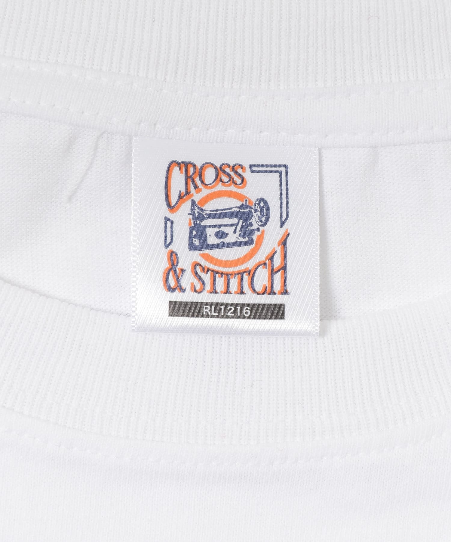 ザ グッドランド マーケット　LONG-SLEEVE T-SHIRTS LOGO WHITE M