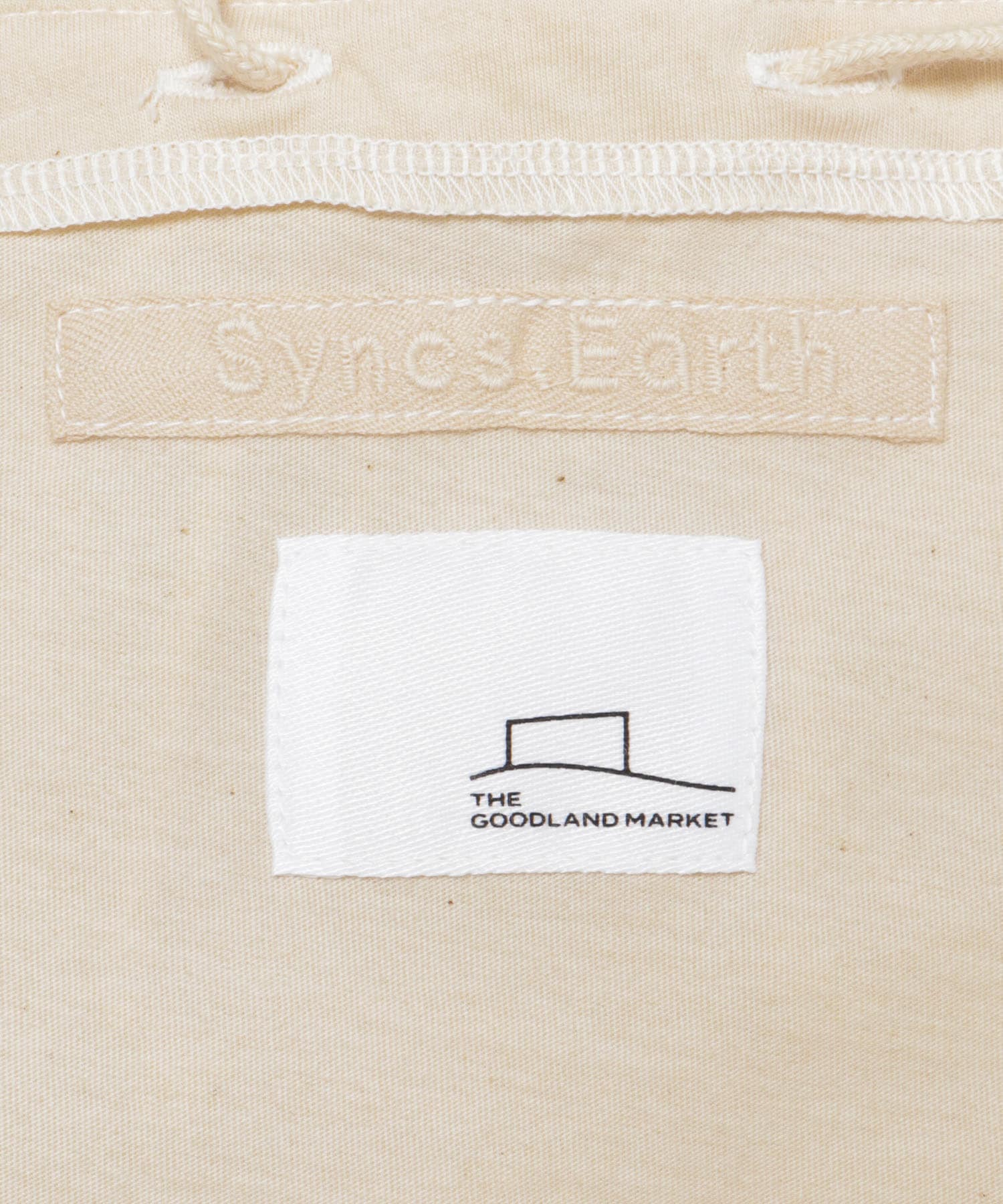 『別注』Syncs.Earth×TGM Kantoi CAMISOLE natural FREE