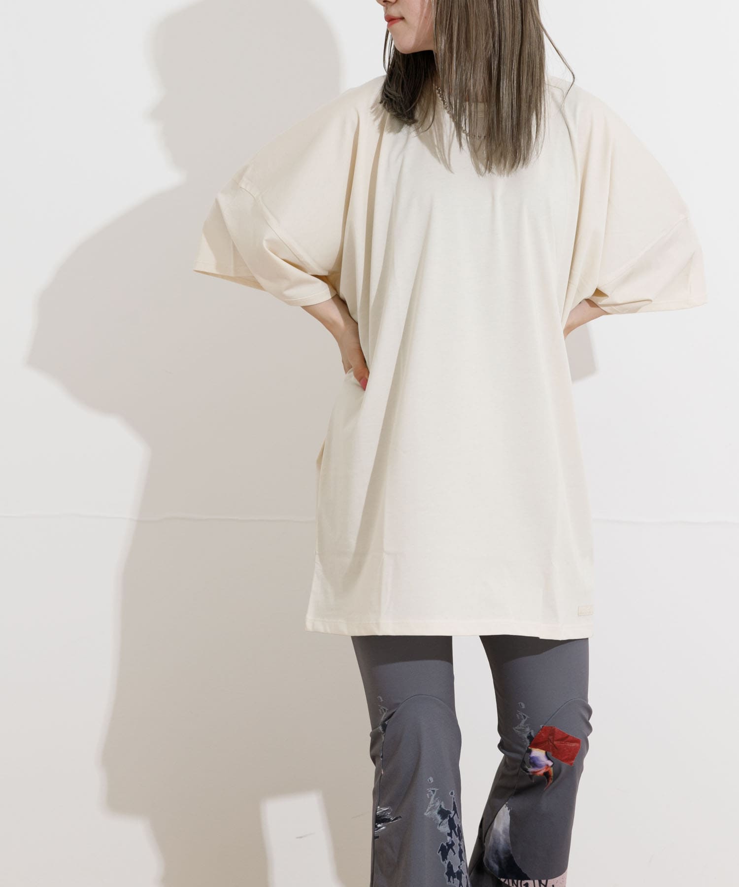 『別注』Syncs.Earth×THE GOODLAND MARKET Block T-SHIRTS