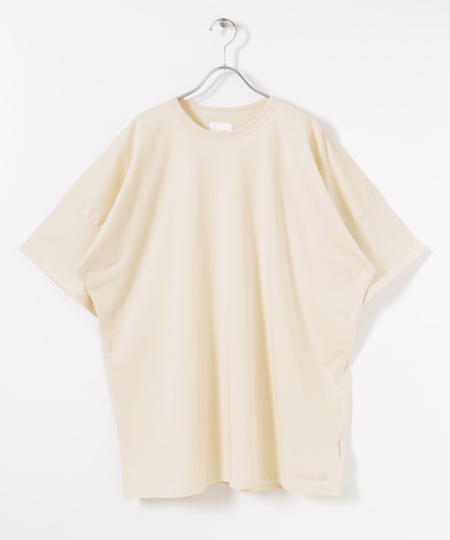 『別注』Syncs.Earth×THE GOODLAND MARKET Block T-SHIRTS natural FREE