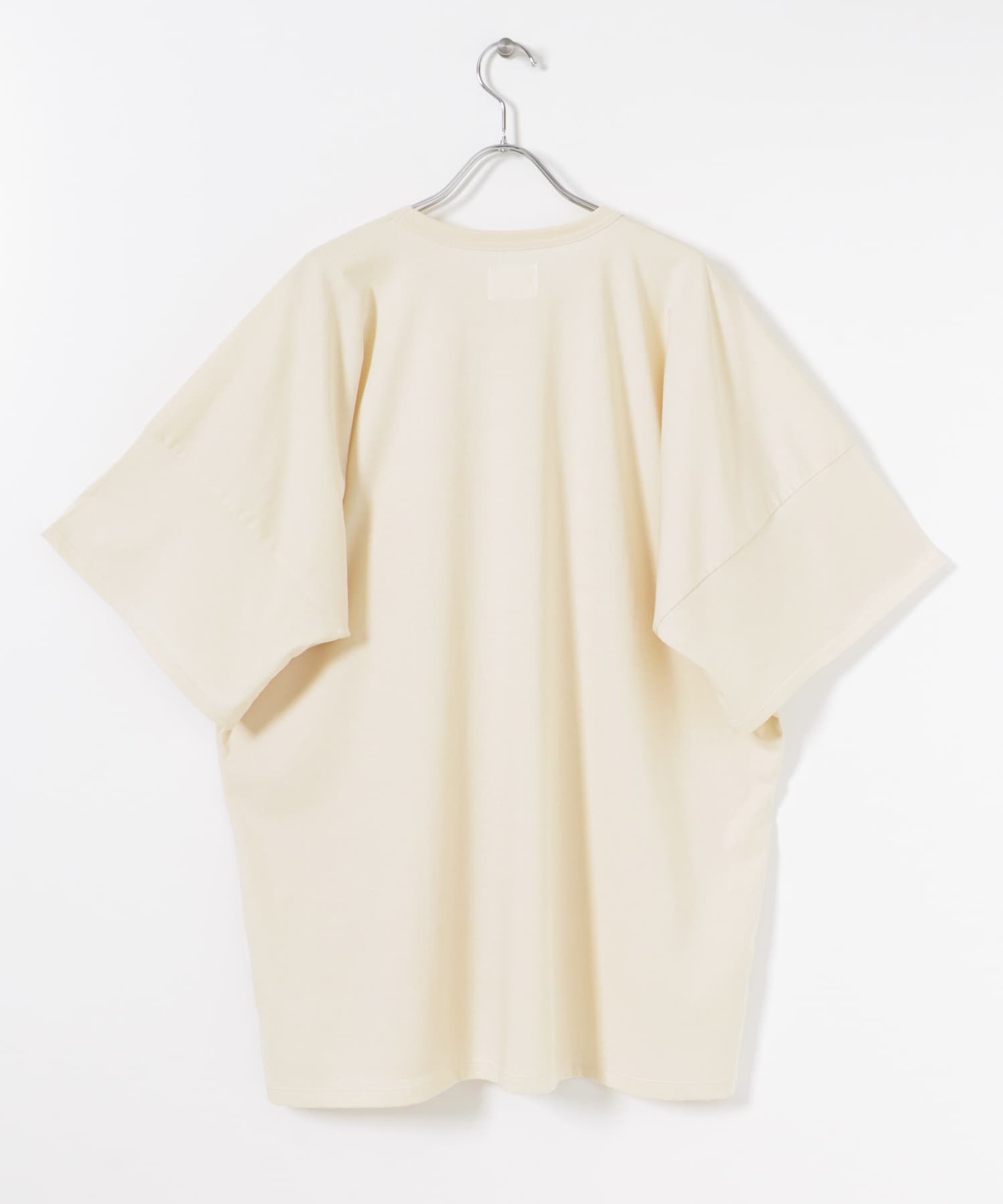 『別注』Syncs.Earth×THE GOODLAND MARKET Block T-SHIRTS natural FREE