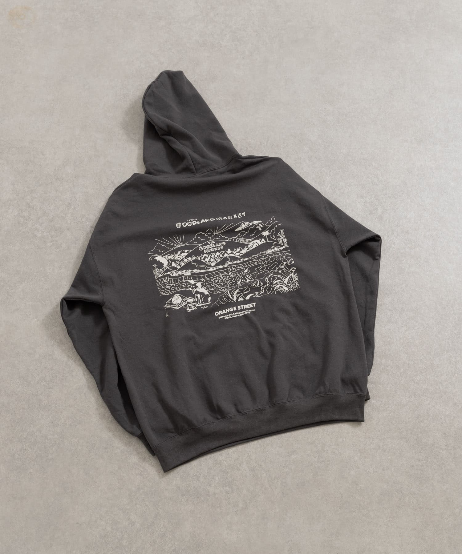 ザ グッドランド マーケット　THE GOODLAND FOODIE LAND CHARCOAL M