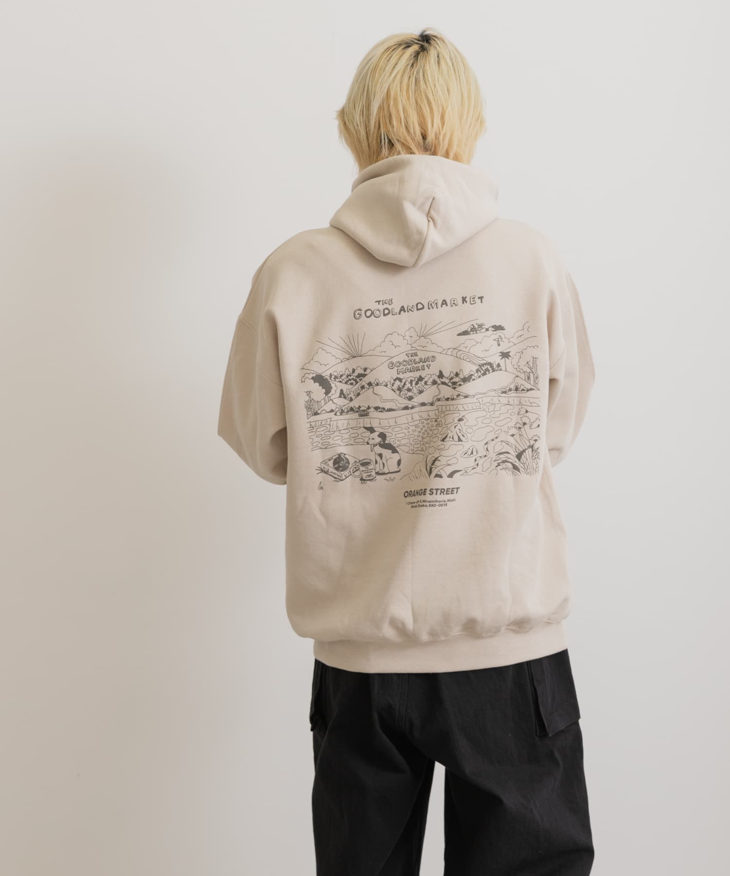 身長：172cm サイズ：L