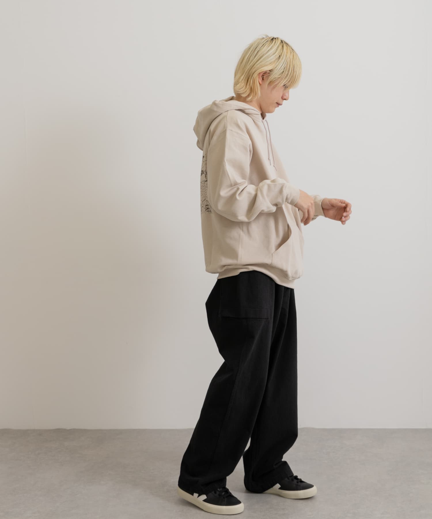 身長：172cm サイズ：L
