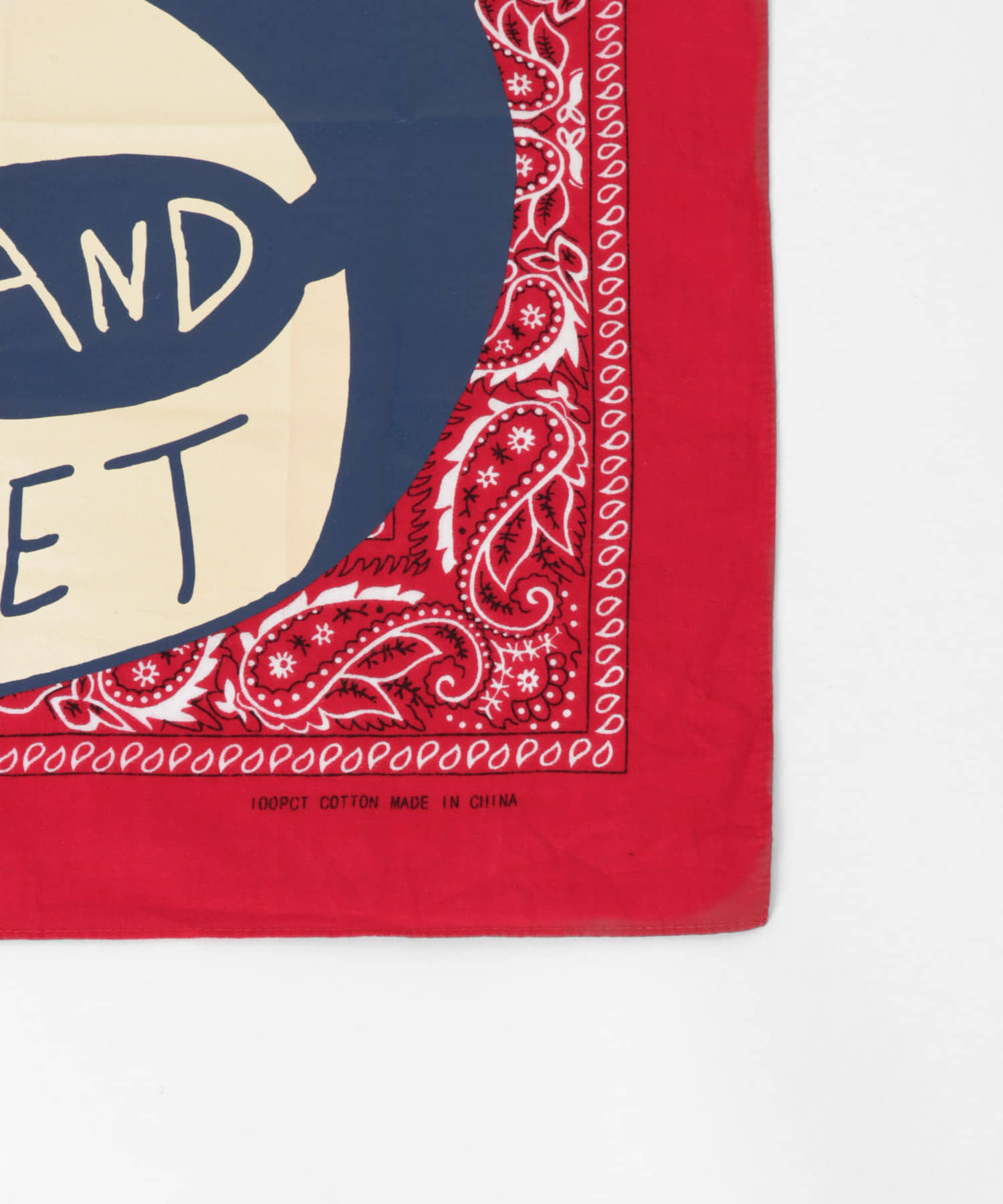 ザ グッドランド マーケット　三戸なつめ×Used Bandanna RED one