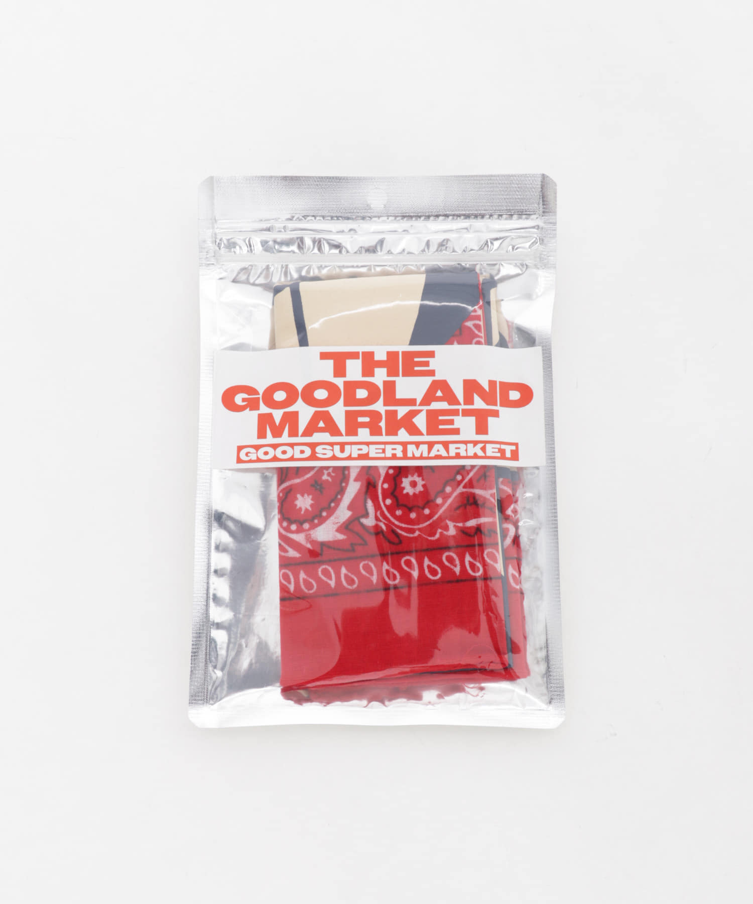 ザ グッドランド マーケット　三戸なつめ×Used Bandanna RED one