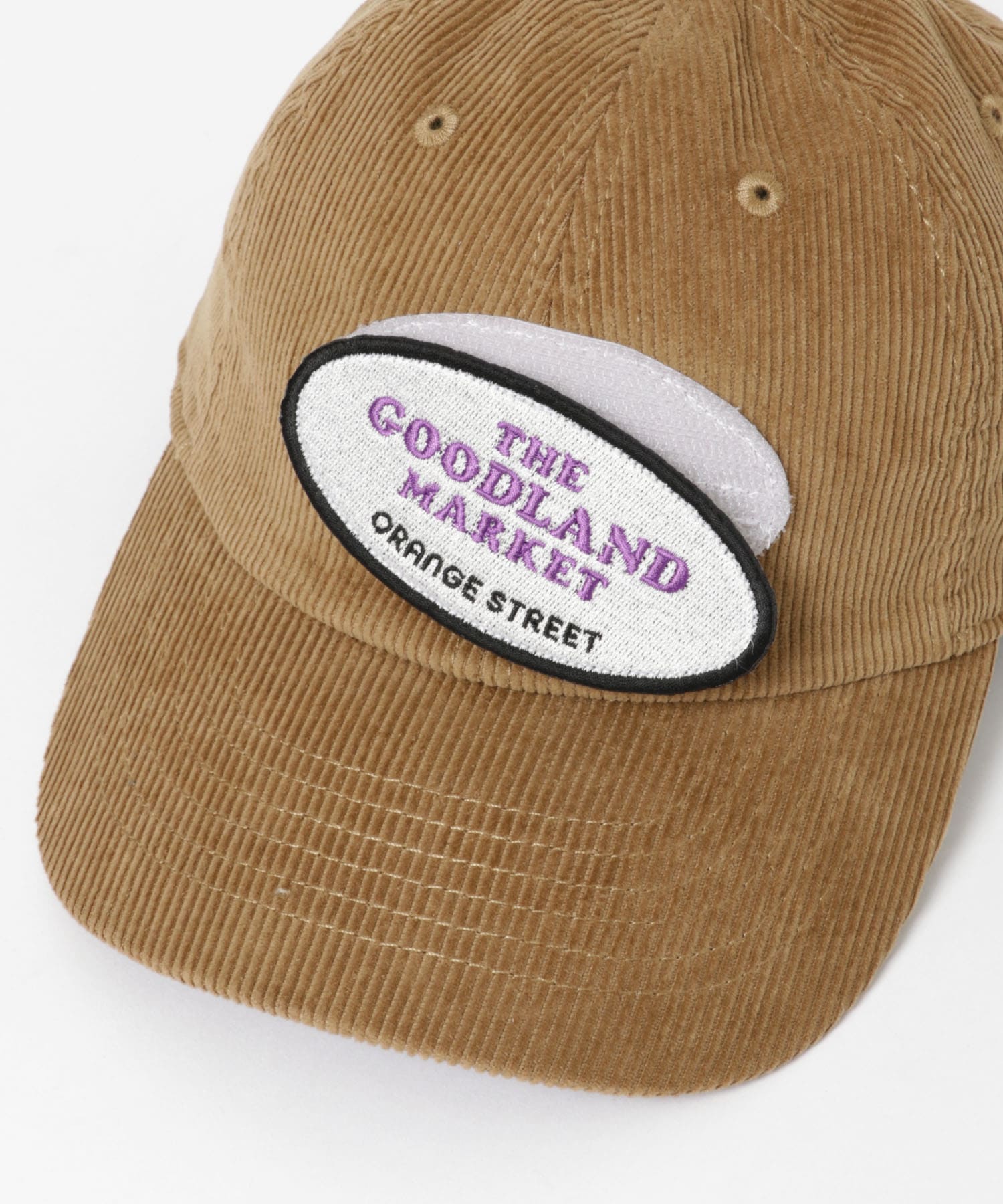 ザ グッドランド マーケット　RE-WAPPEN CAP CAMEL FREE