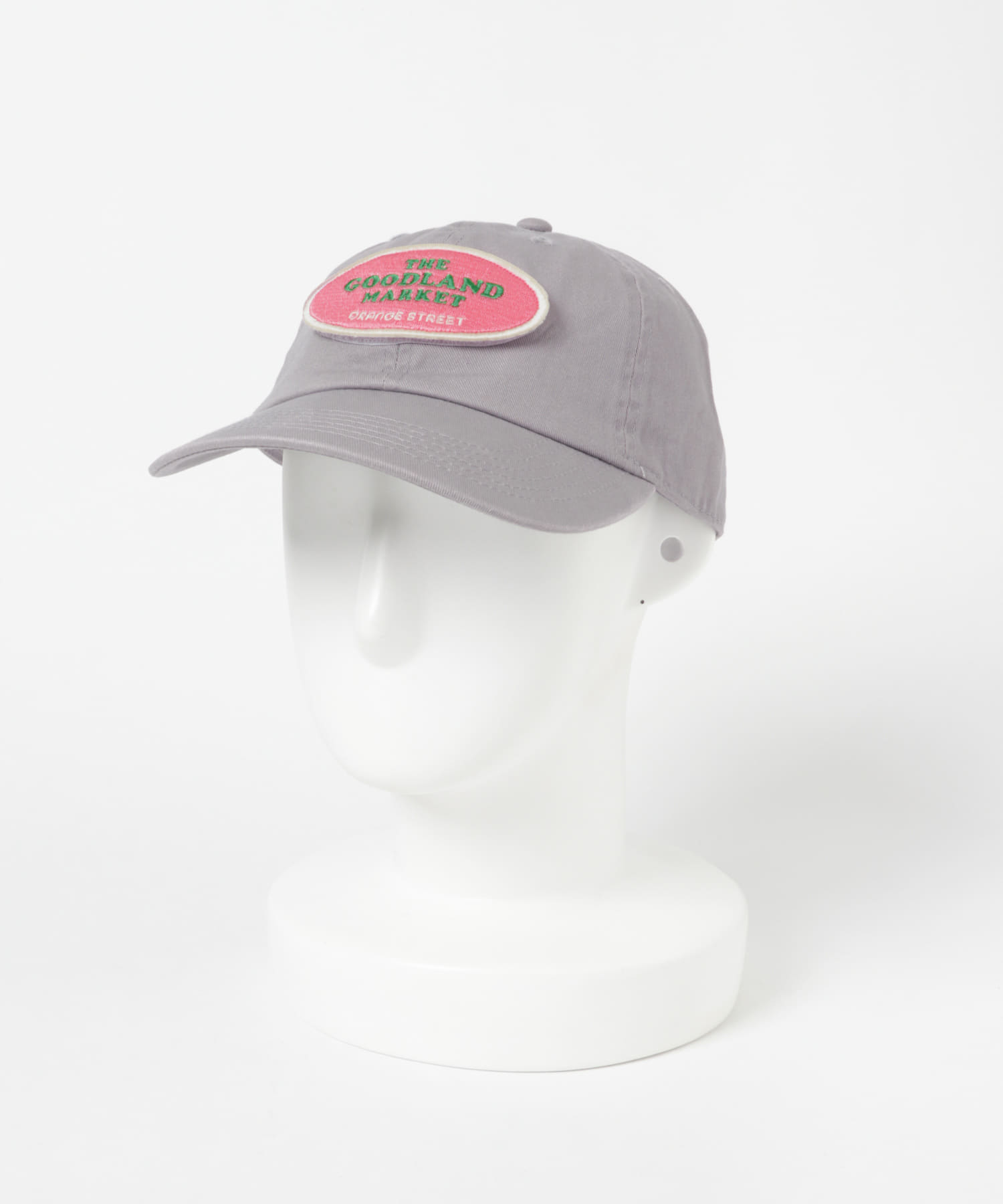 ザ グッドランド マーケット　RE-WAPPEN CAP GY×PK FREE