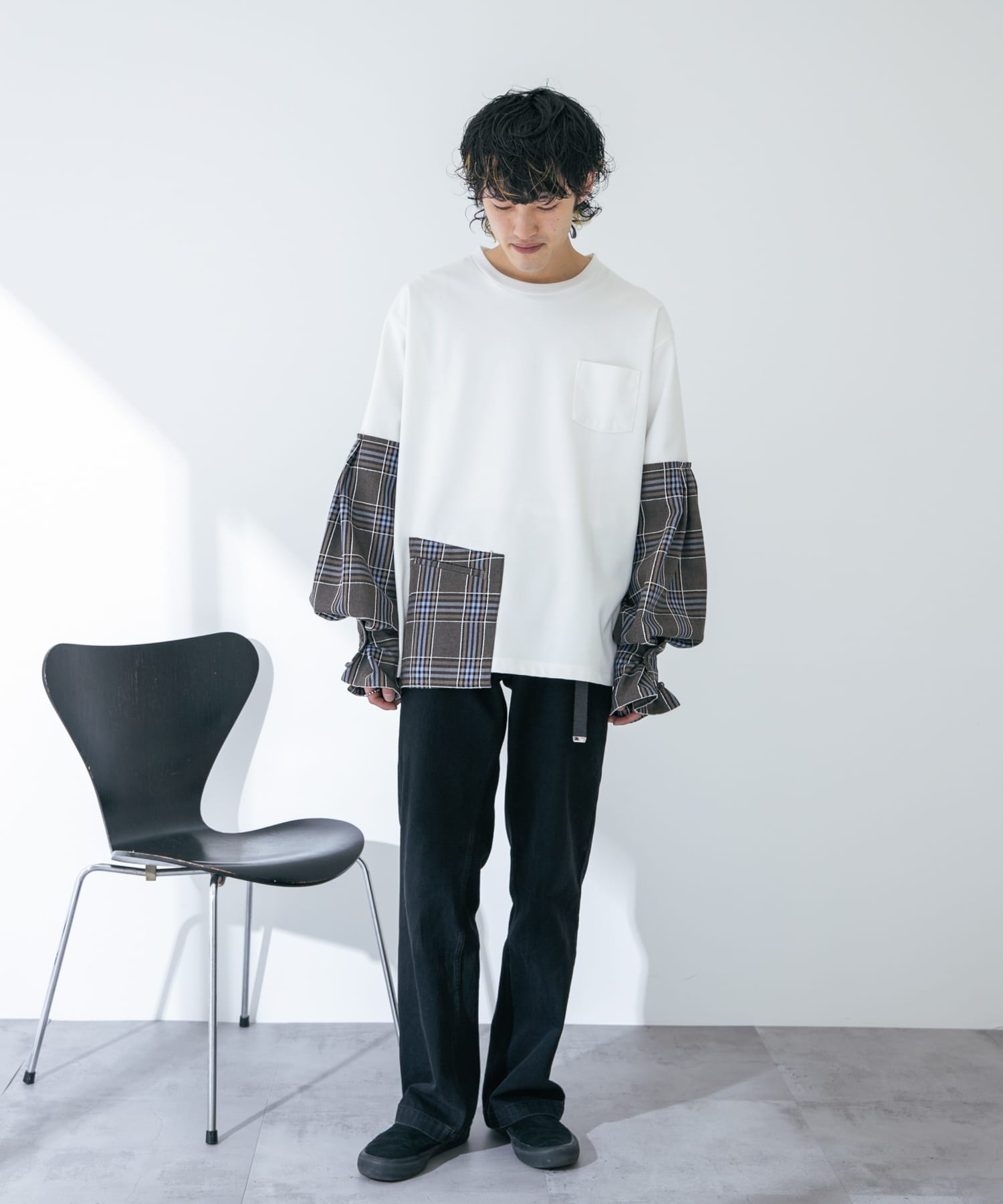 身長：173cm サイズ：L