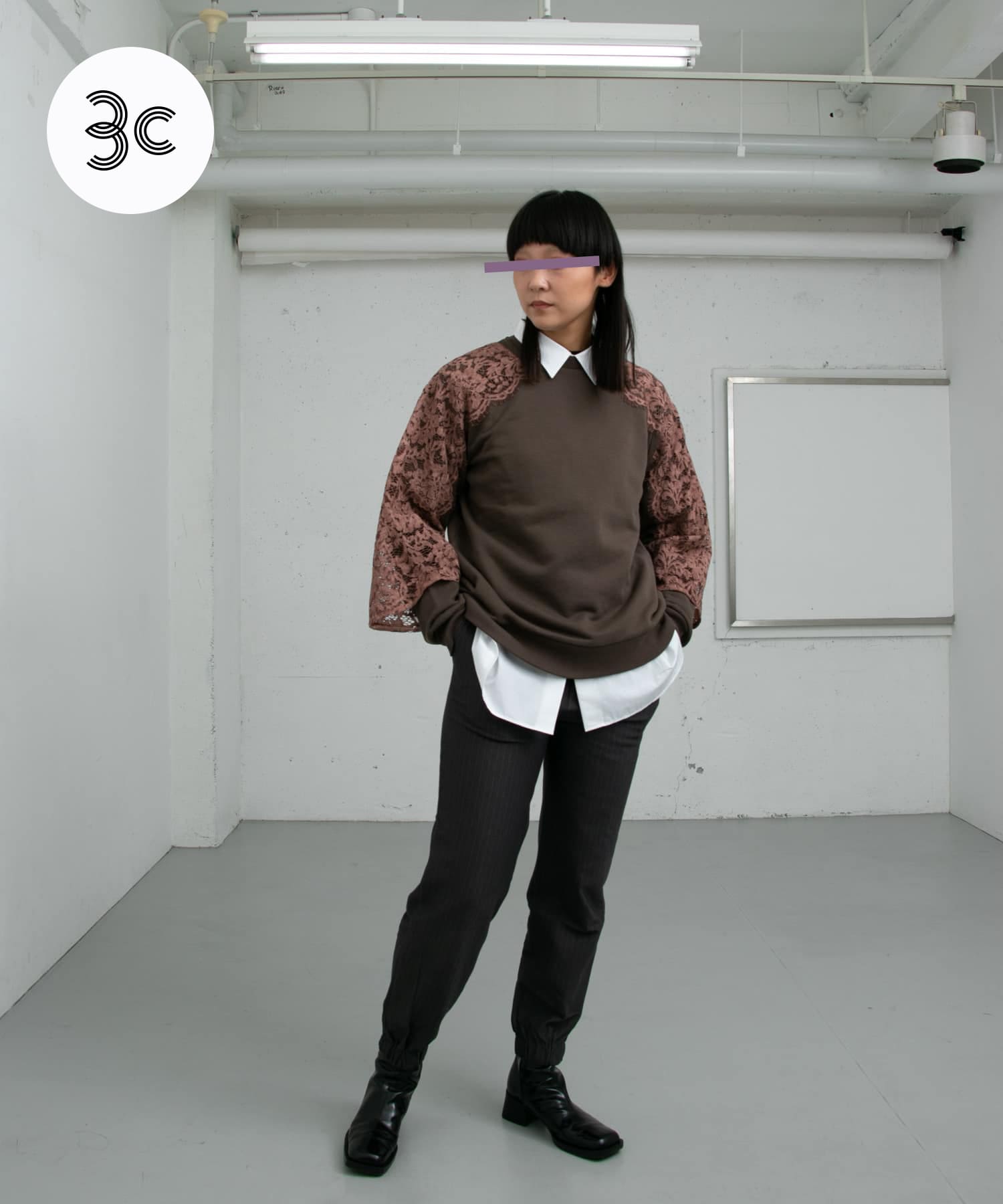 ザ グッドランド マーケット　Keira-race long sleeves